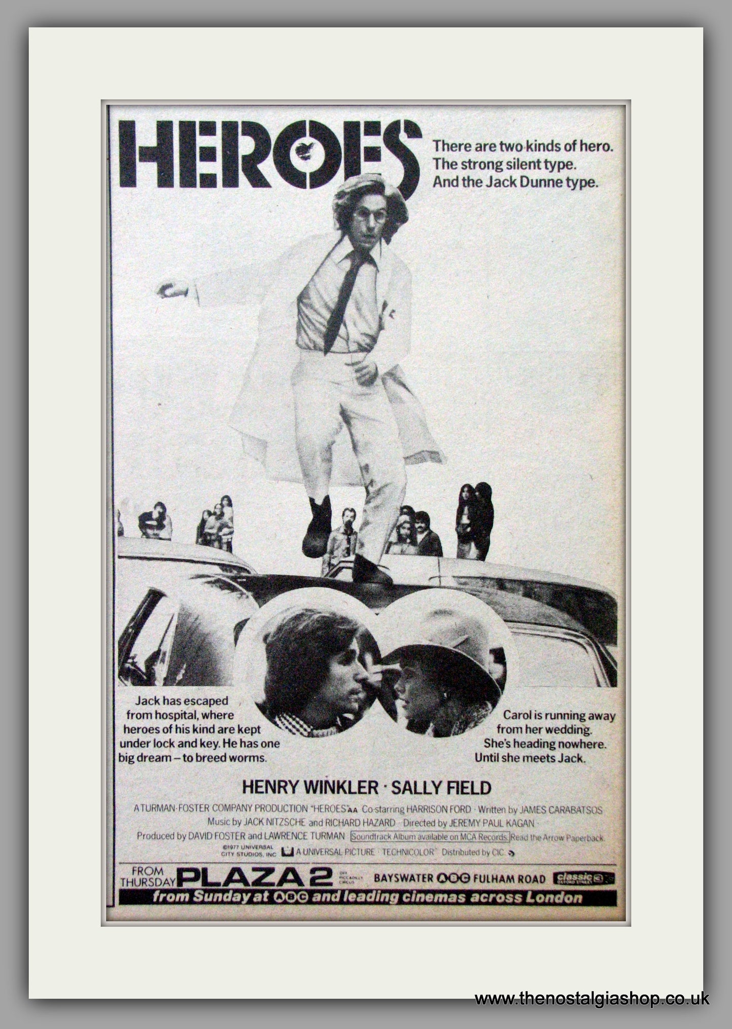 Heroes. Vintage Advert 1978 (ref AD50864)