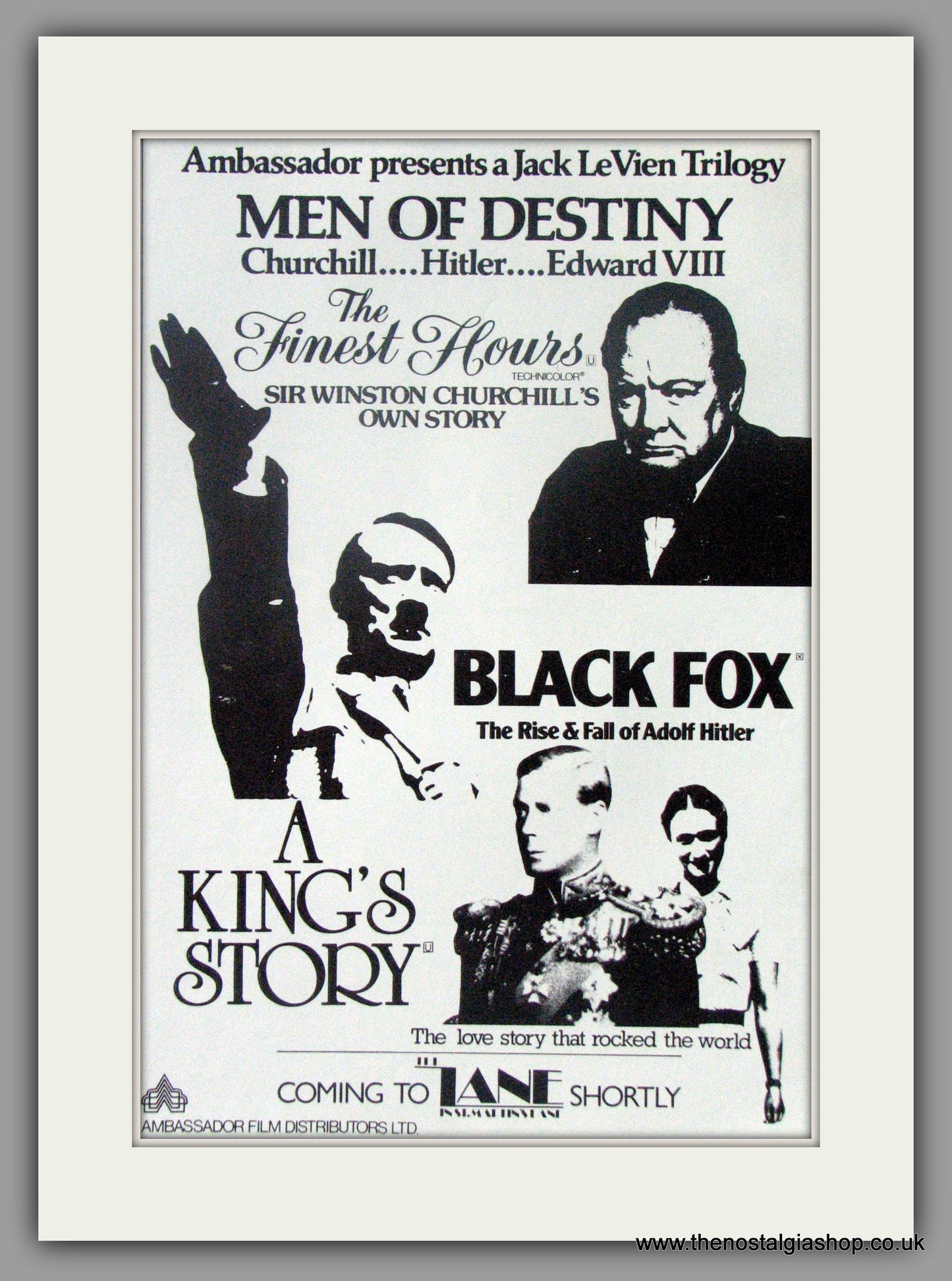 King's Story (A). Original Advert 1982 (ref AD50948)