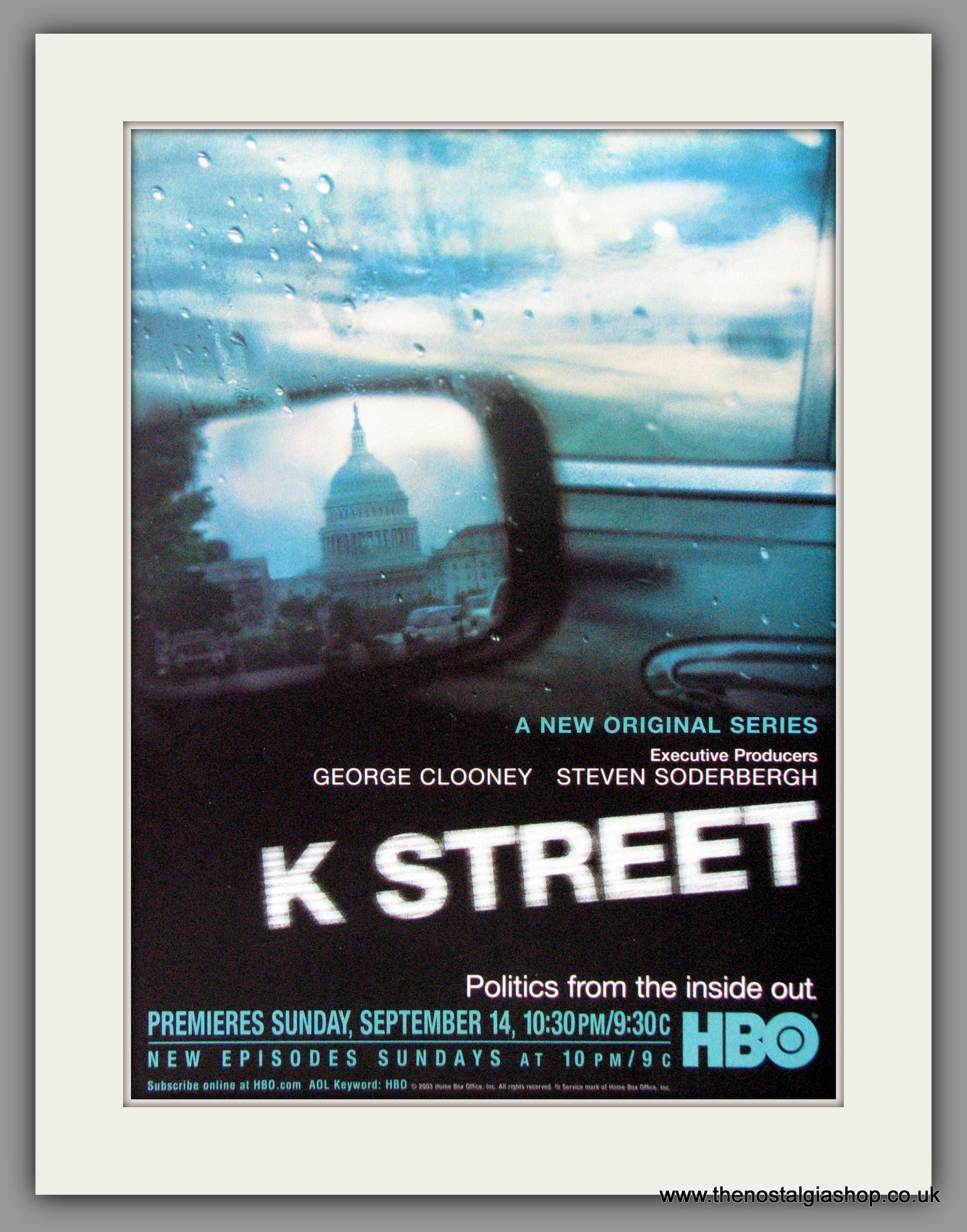 K Street. Original Advert 2003 (ref AD50945a)