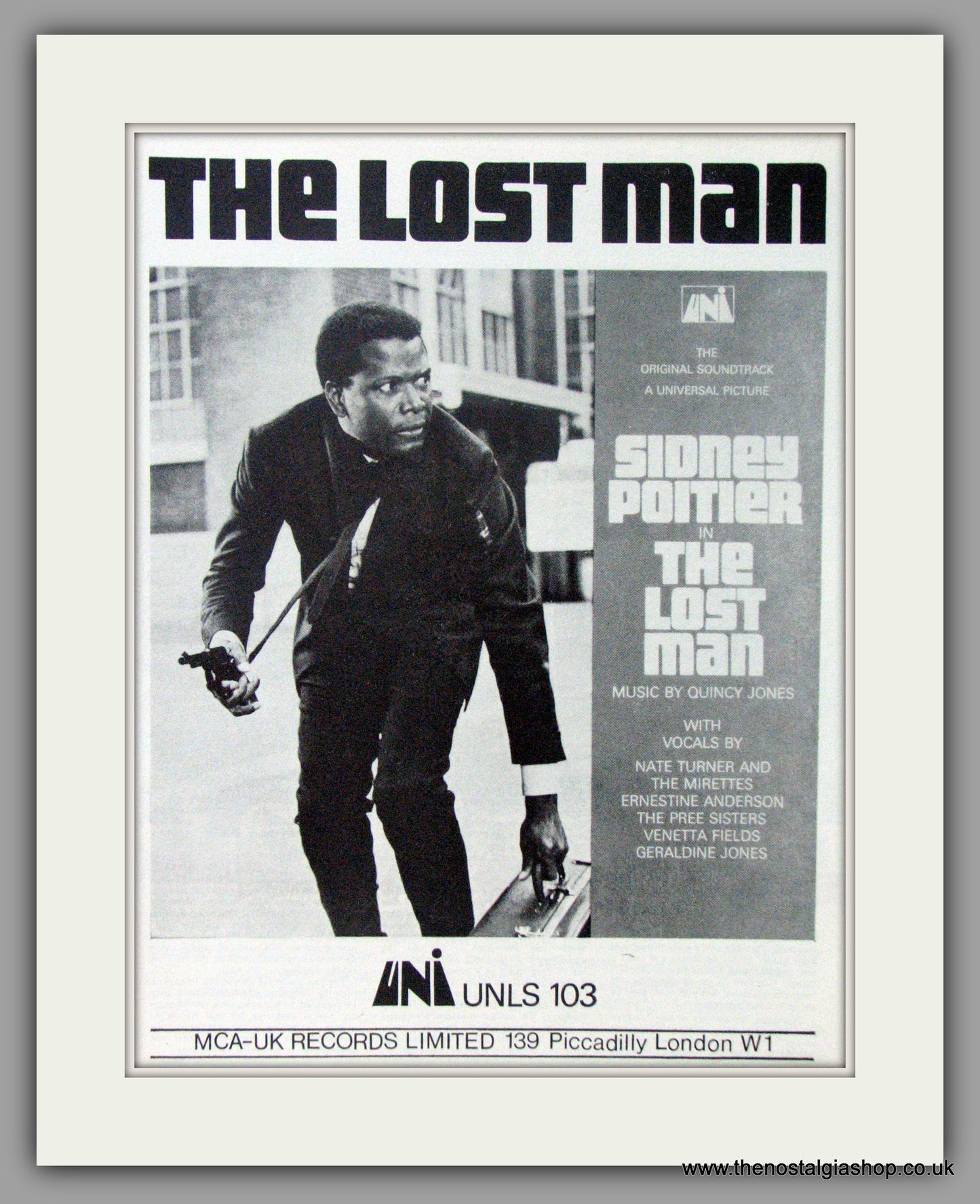 Lost Man (The). Original Advert 1969 (ref AD51054)