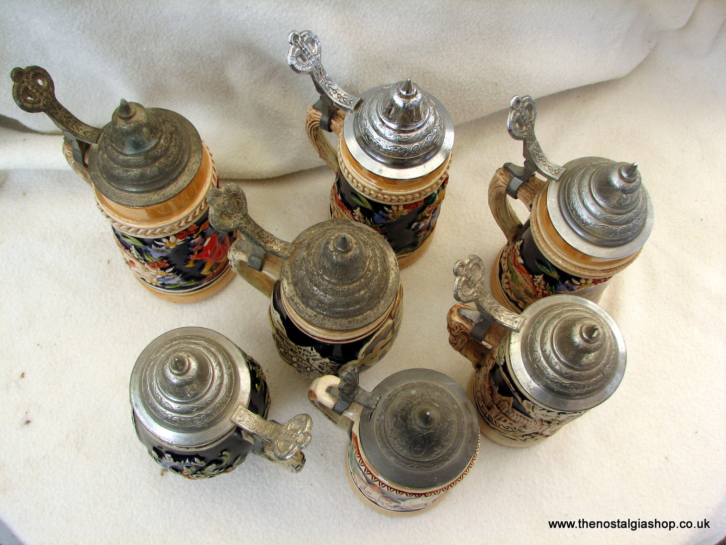 German Steins. Job Lot of 7. (ref Nos015)