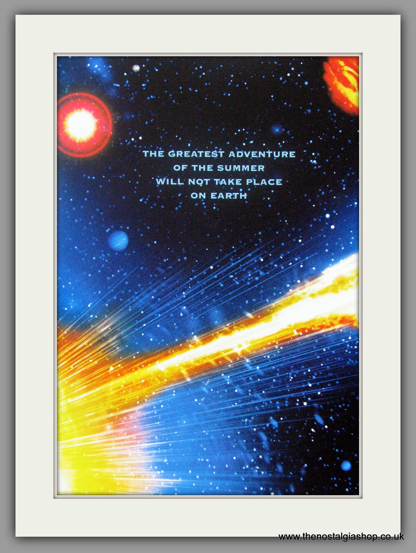 Lost In Space Set Of 2 Vintage Adverts 1998 (ref AD51137)