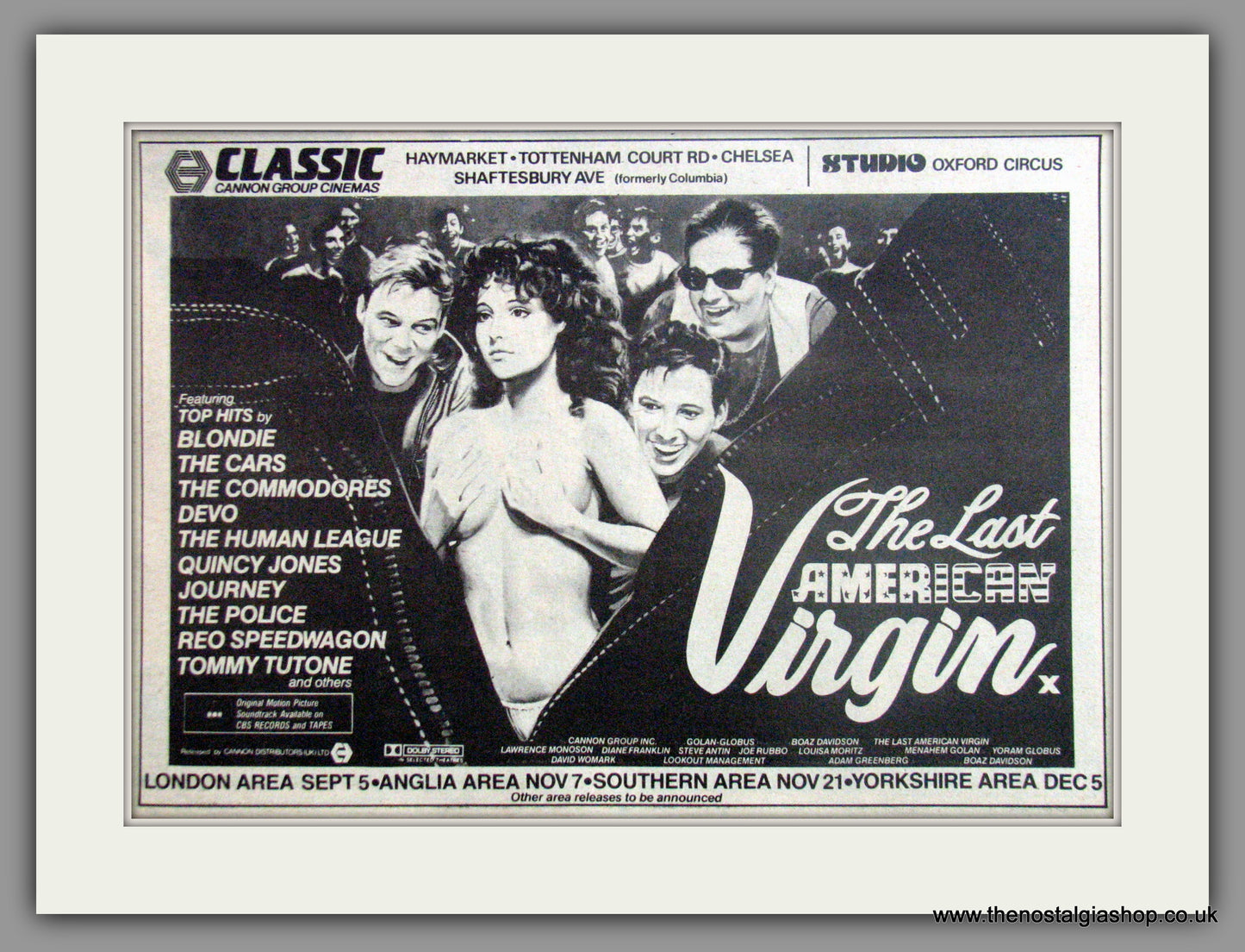 Last American Virgin (The). Vintage Advert 1982 (ref AD51143)