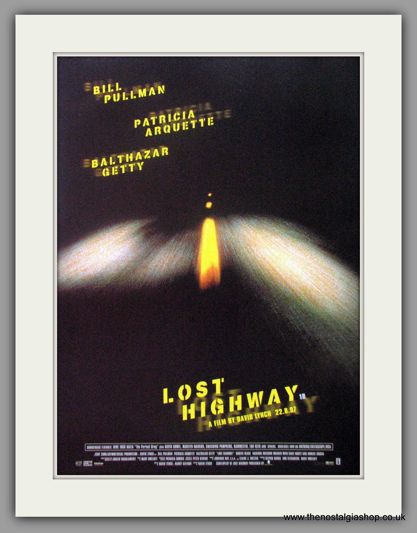 Lost Highway. Vintage Advert 1997 (ref AD51180)