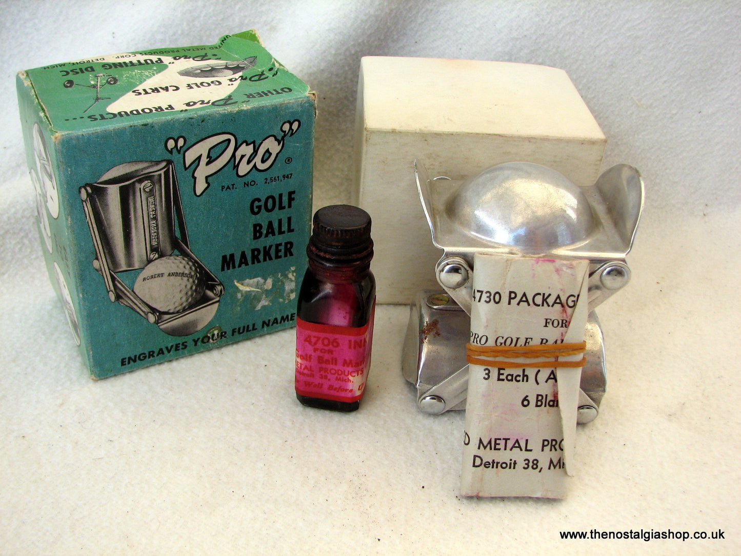Pro Golf Ball Marker. Vintage. (ref nos073)