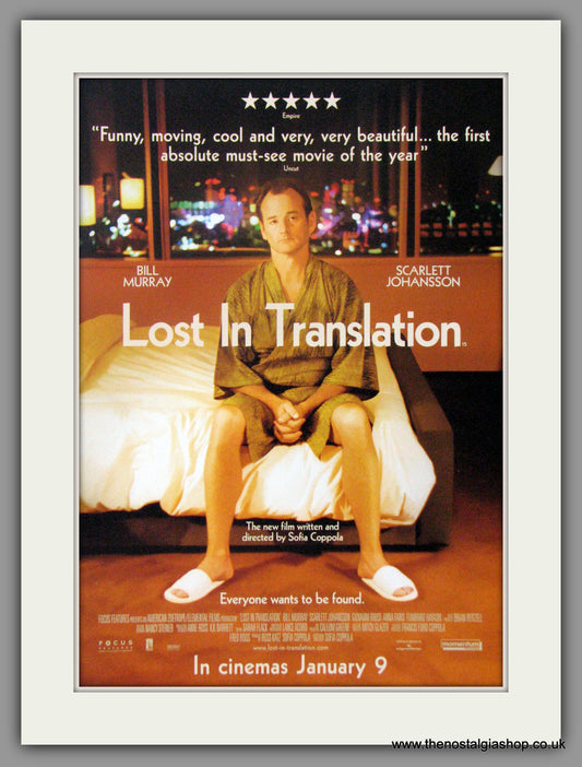 Lost In Translation. Vintage Advert 2004 (ref AD51188)