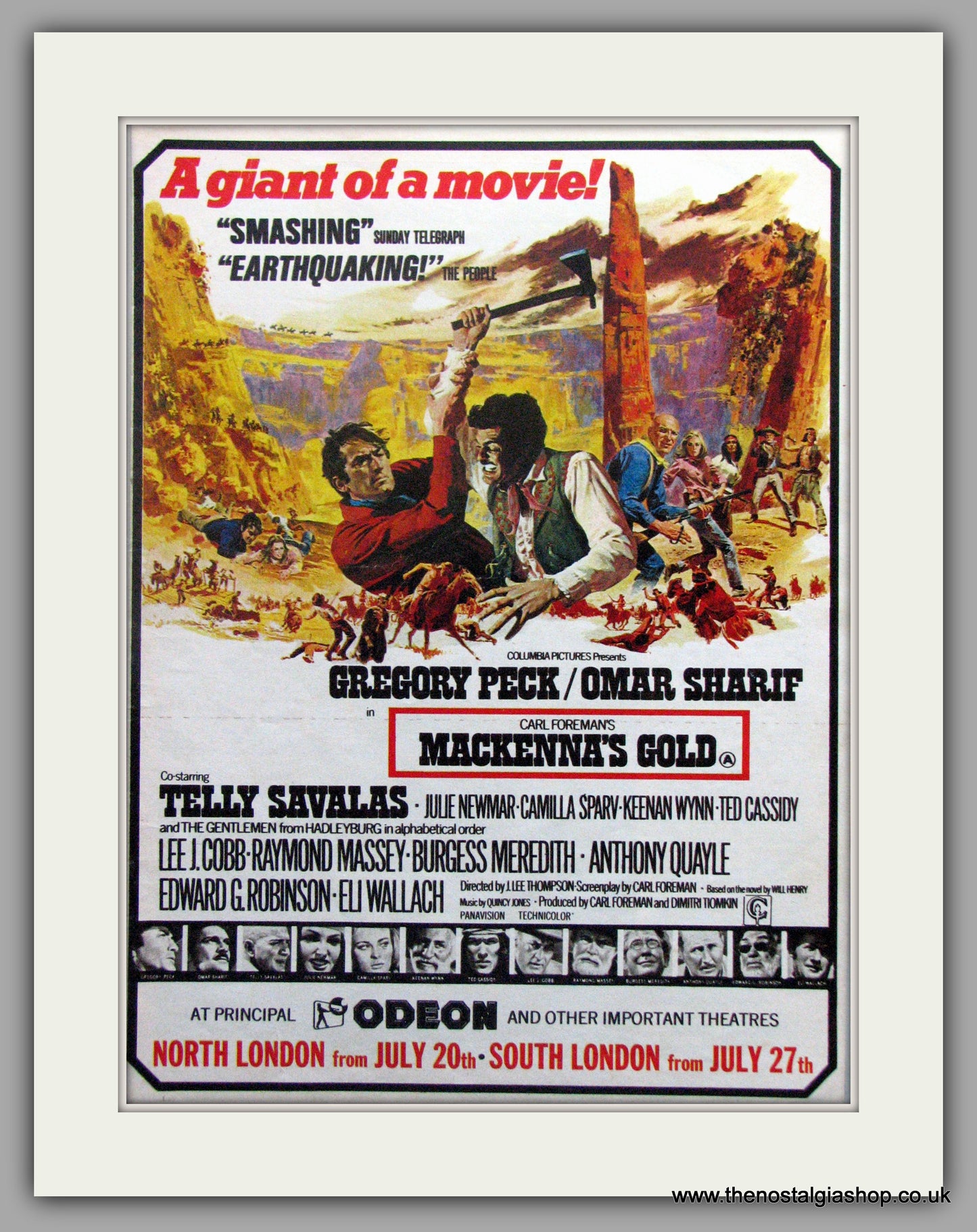 Mackenna's Gold. Vintage Advert 1969 (ref AD51198)