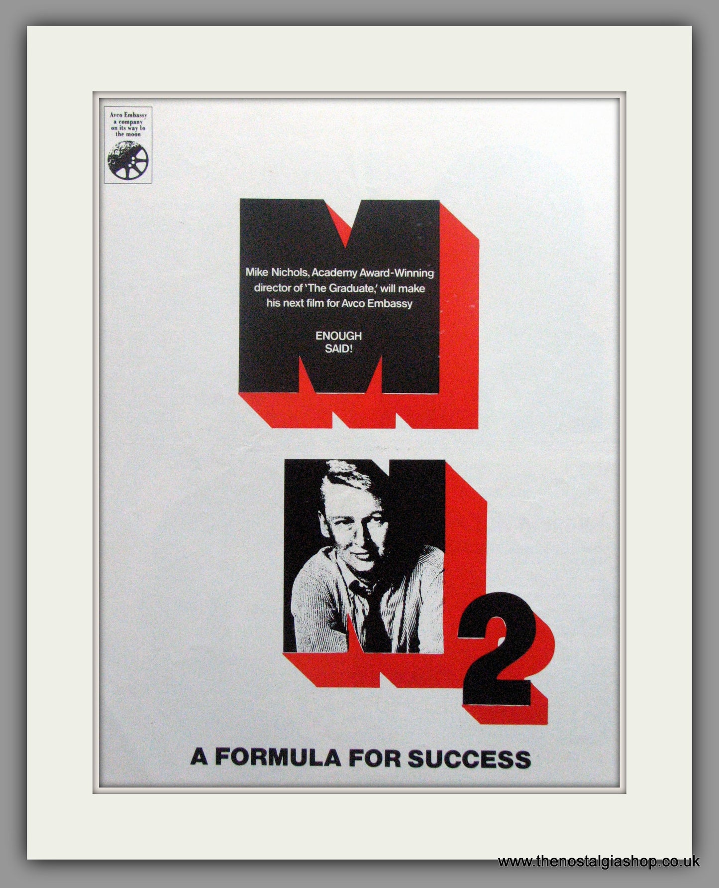 MN2. Vintage Advert 1968 (ref AD51203)
