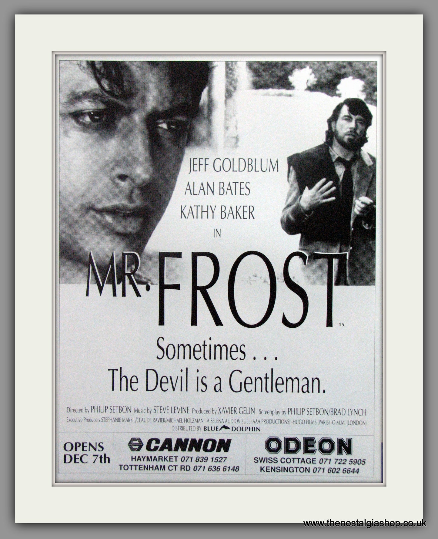 Mr Frost. Vintage Advert 1990 (ref AD51244)