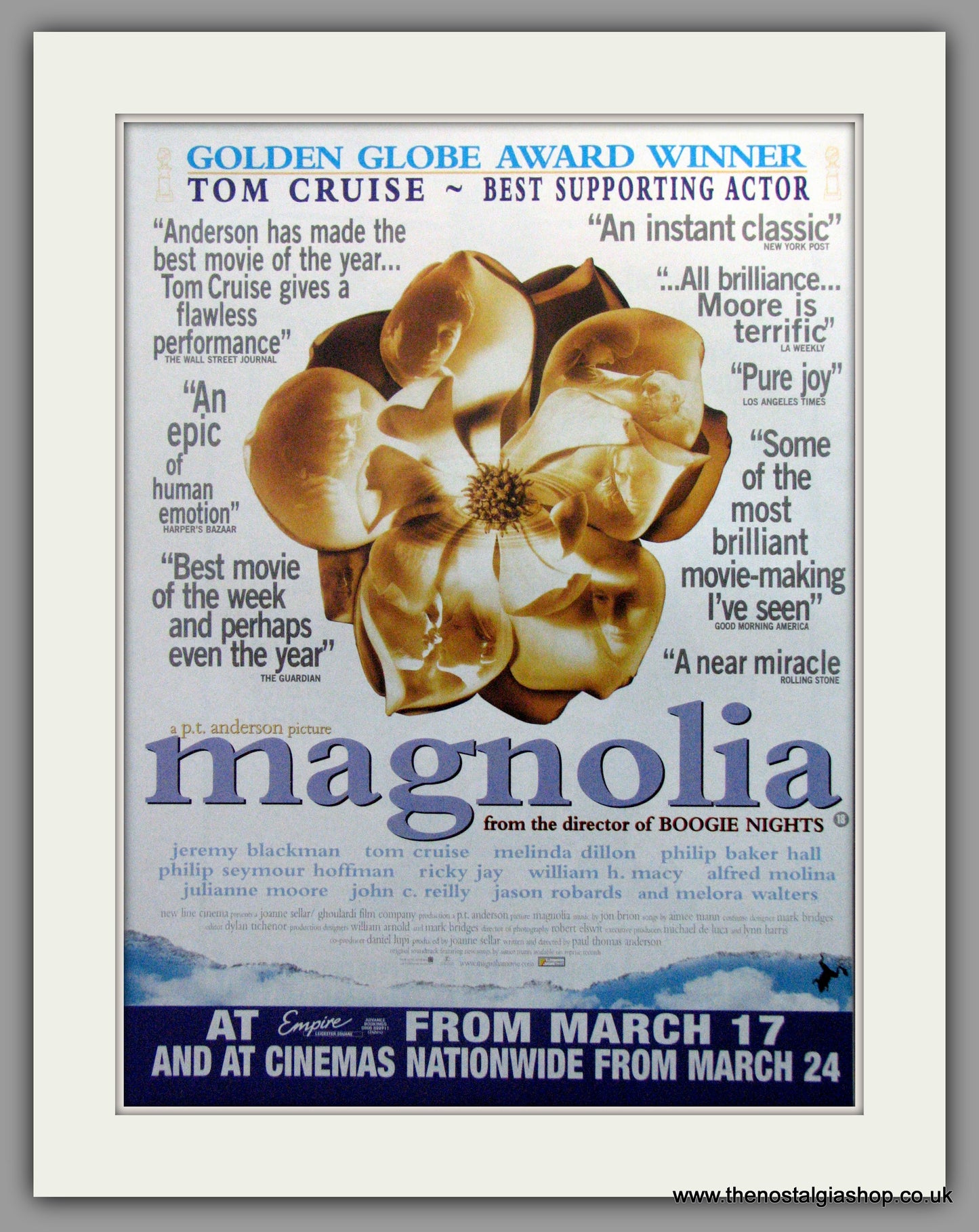 Magnolia. Vintage Advert 1999 (ref AD51250)
