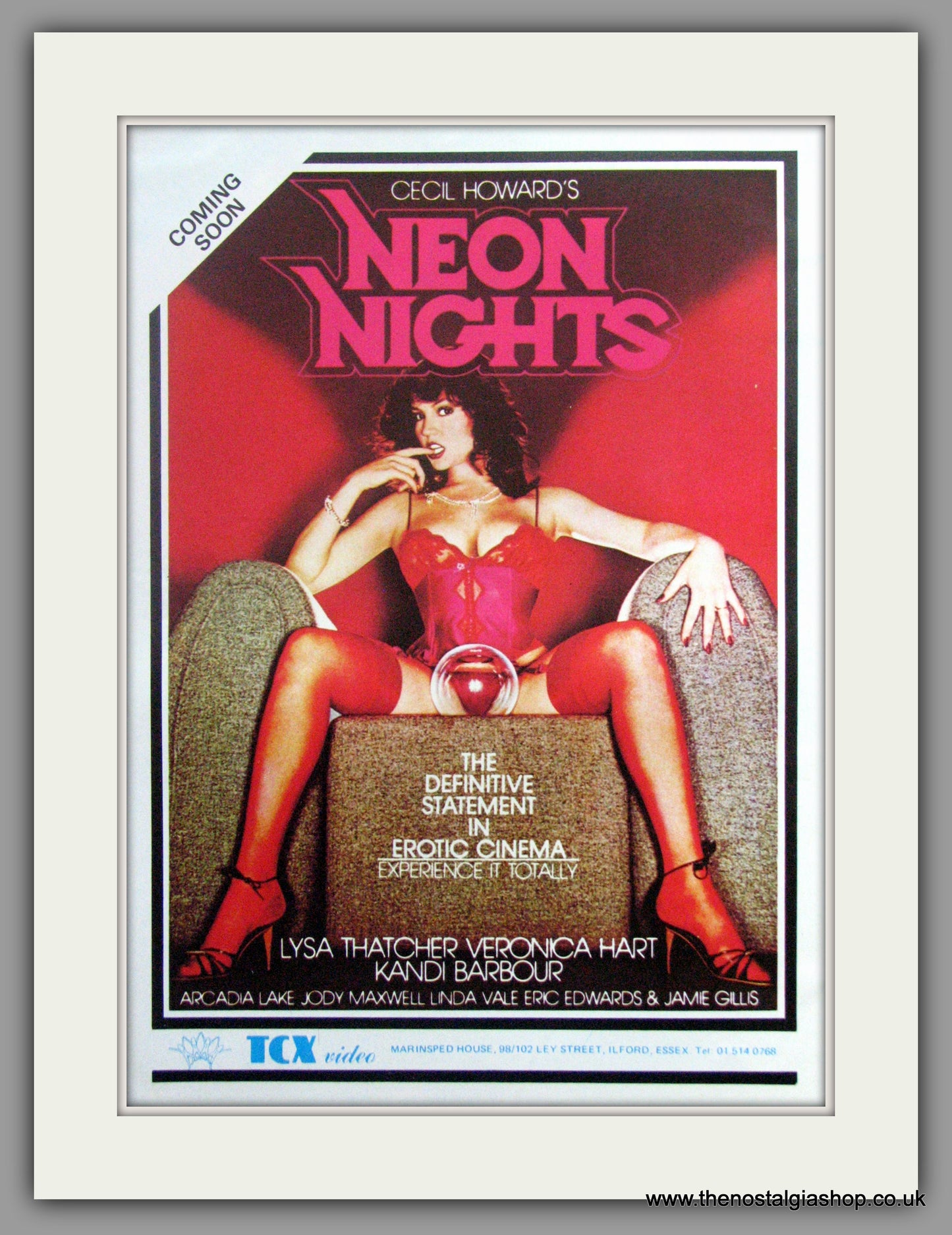 Neon Nights. Vintage Advert 1982 (ref AD51286)