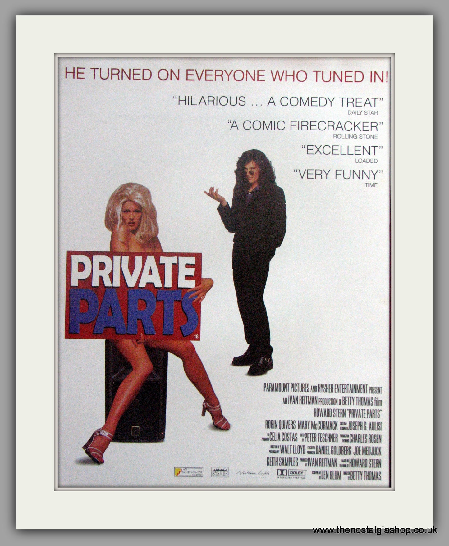Private Parts. Original Advert 1997 (ref AD51408)