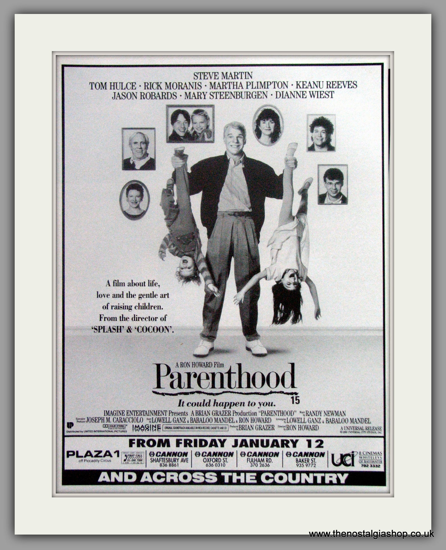 Parenthood. Original Advert 1990 (ref AD51446)
