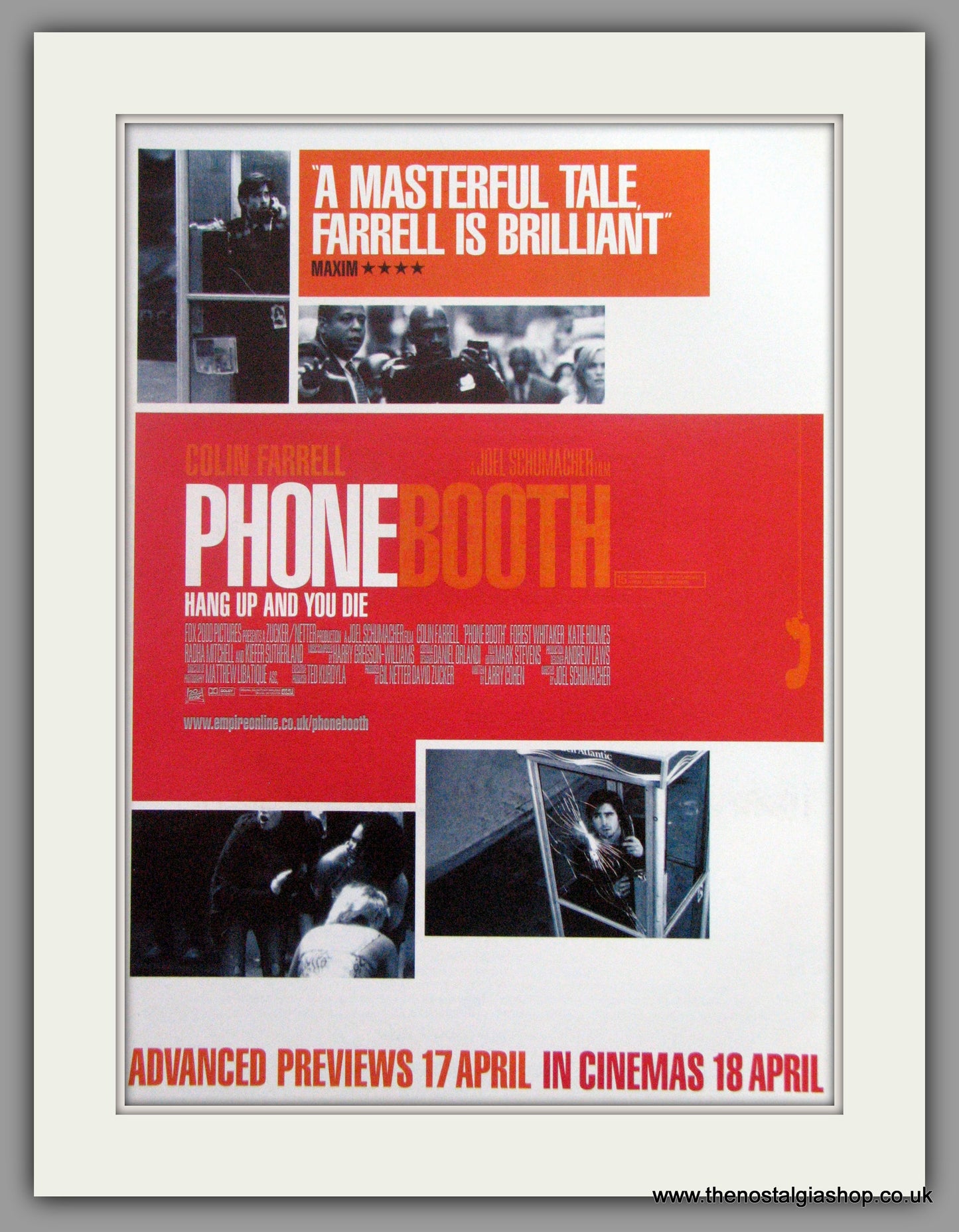 Phone Booth. Original Advert 2002 (ref AD51450)