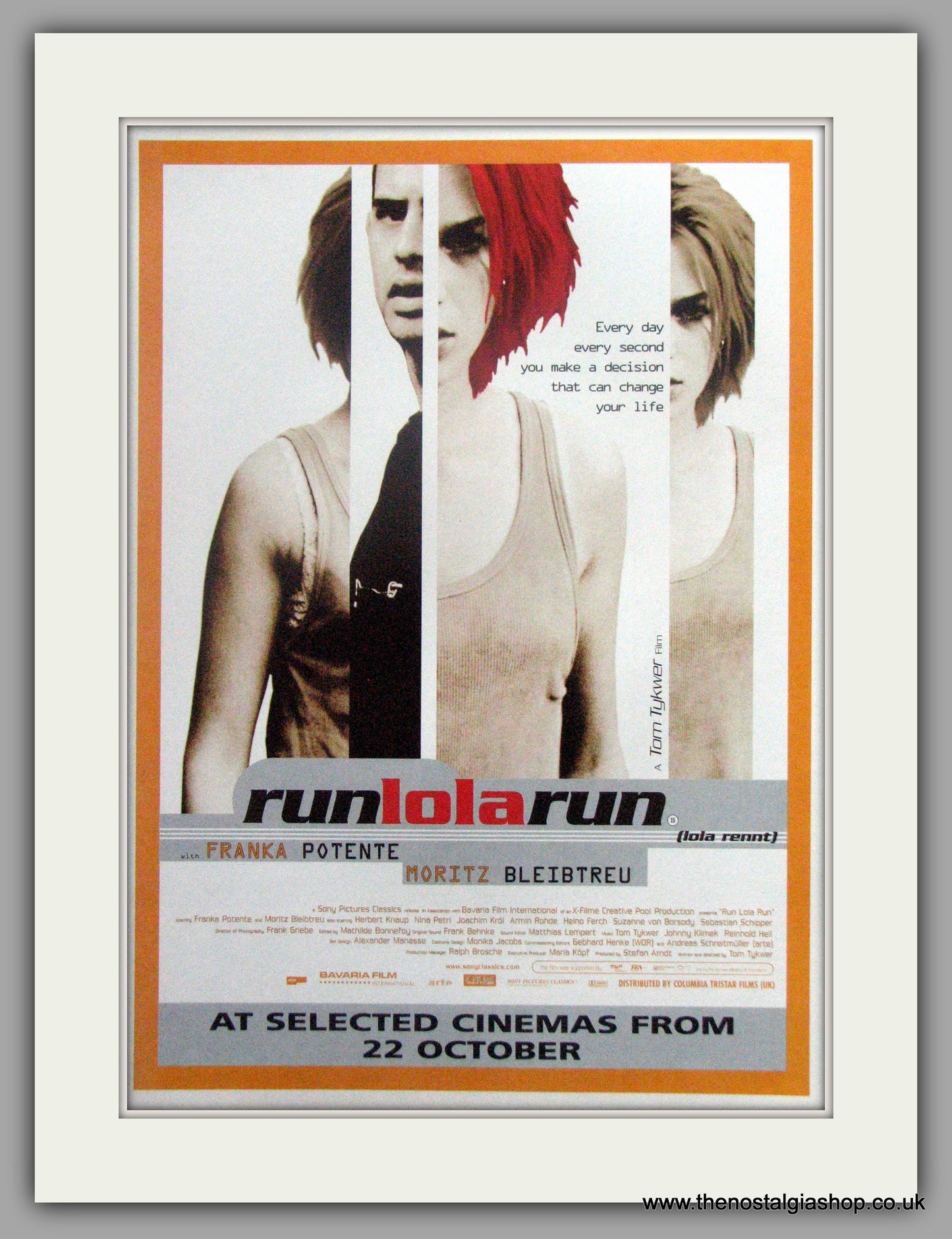 Run Lola Run. Original Advert 1998 (ref AD51483)