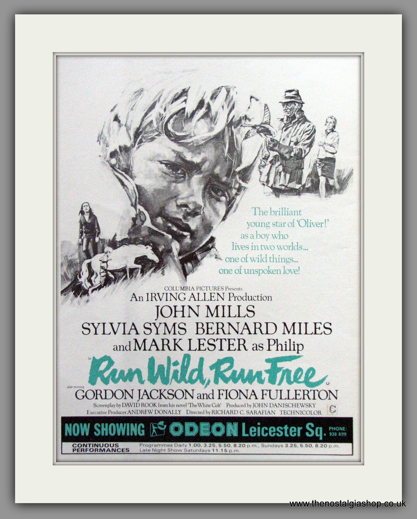 Run Wild, Run Free. Original Advert 1969 (ref AD51485)