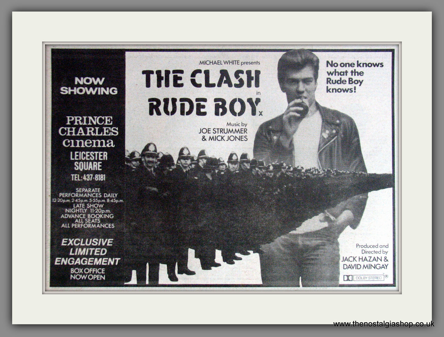 Rude Boy. Original Advert 1980 (ref AD51489)