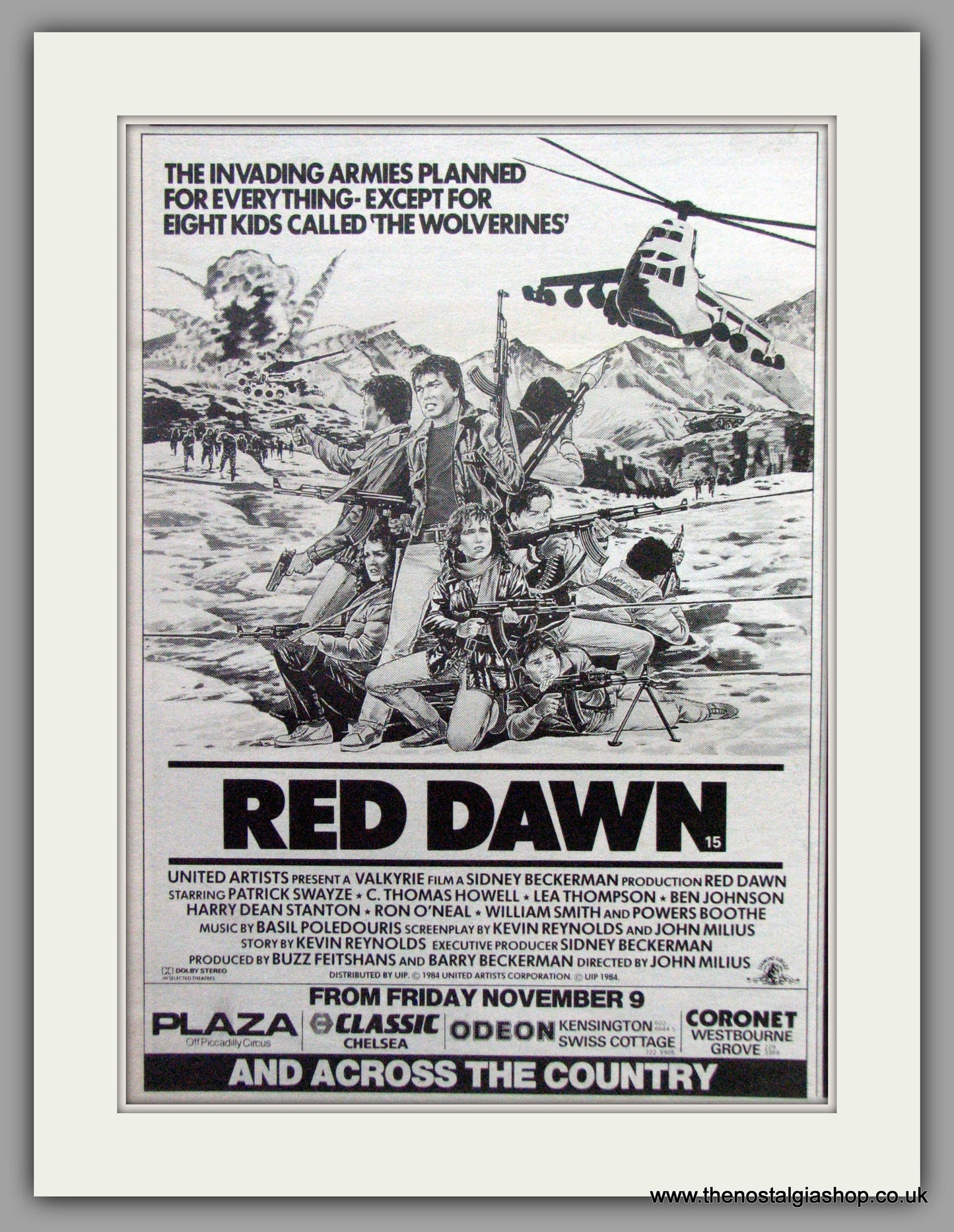 Red Dawn. Original Advert 1984 (ref AD51513)
