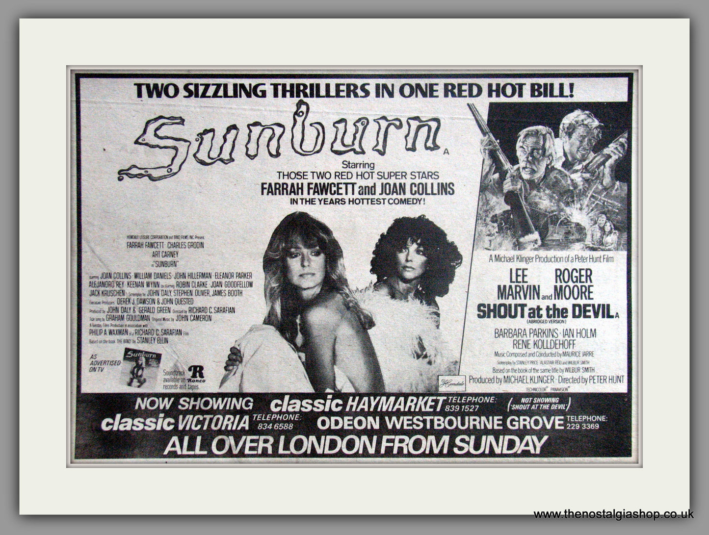 Sun Burn. Original Advert 1980 (ref AD51641)