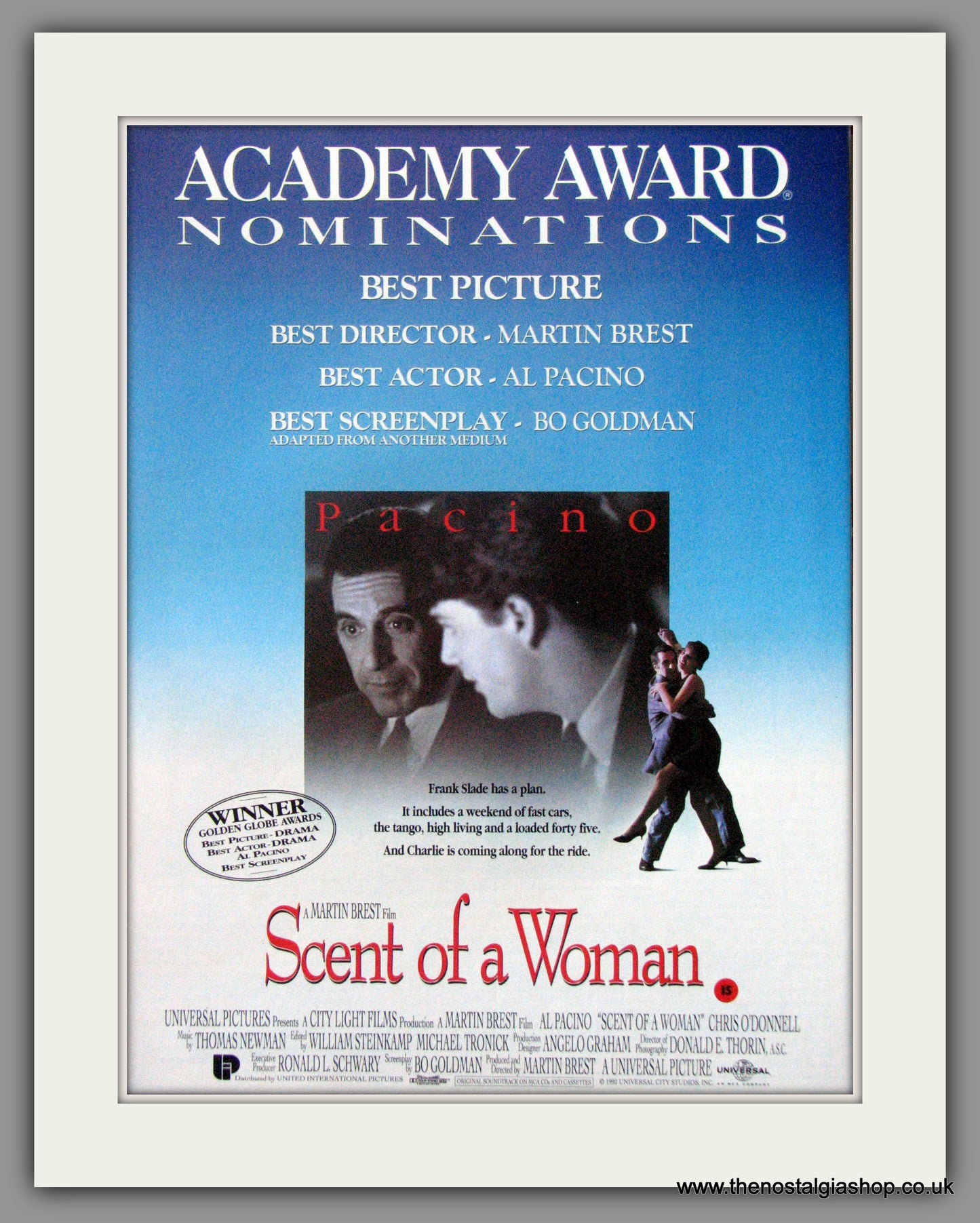 Scent Of A Woman. Original Advert 1993 (ref AD51741)