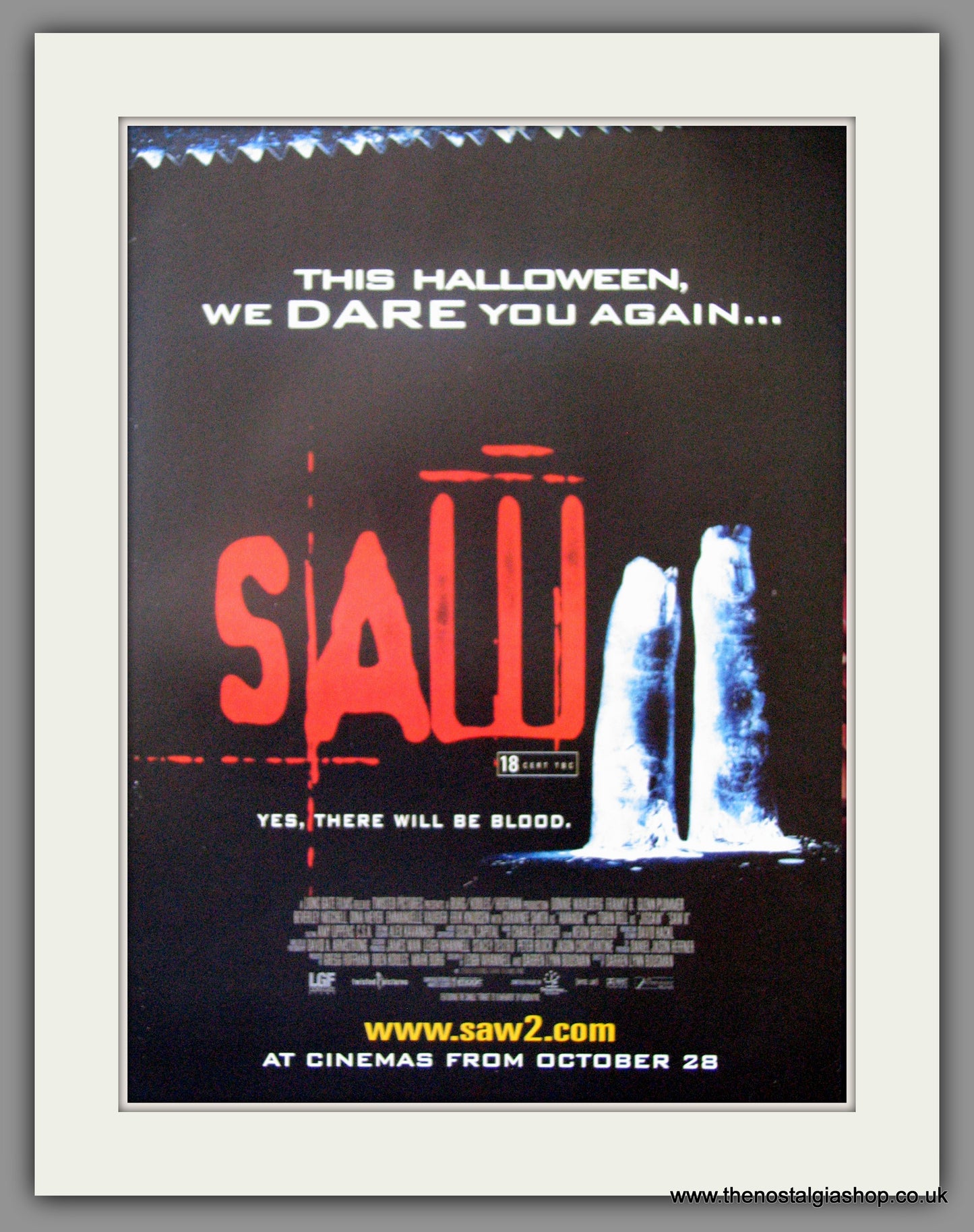 Saw 2. Original Advert 2002 (ref AD51751)