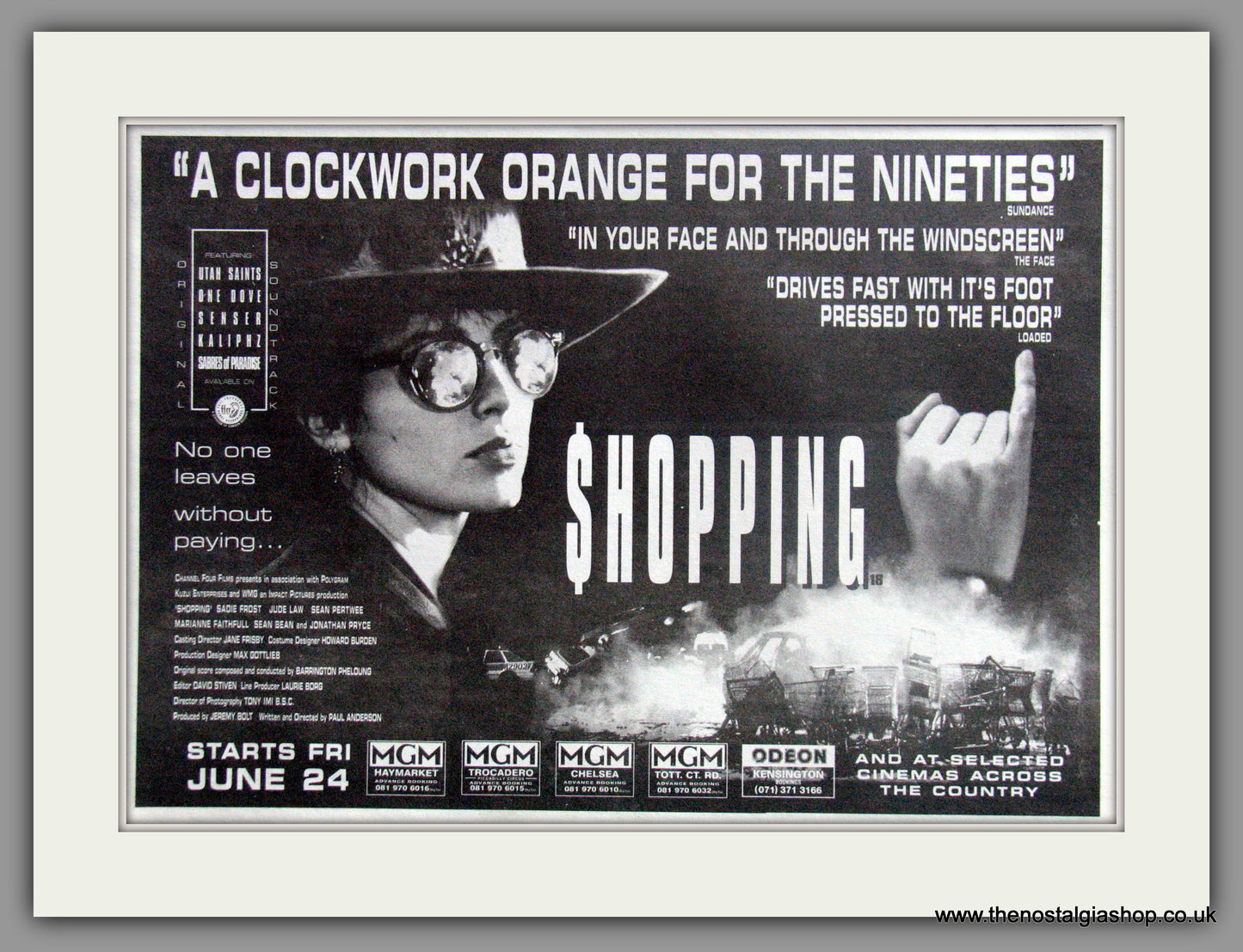 Shopping. Original Advert 1994 (ref AD51764)