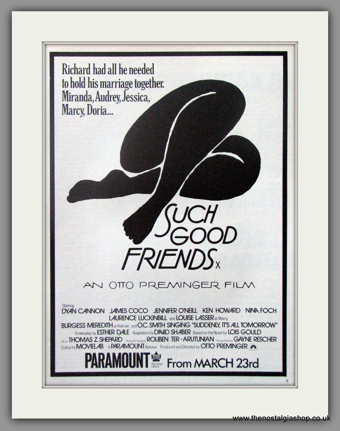 Such Good Friends. Original Advert 1972 (ref AD51777)