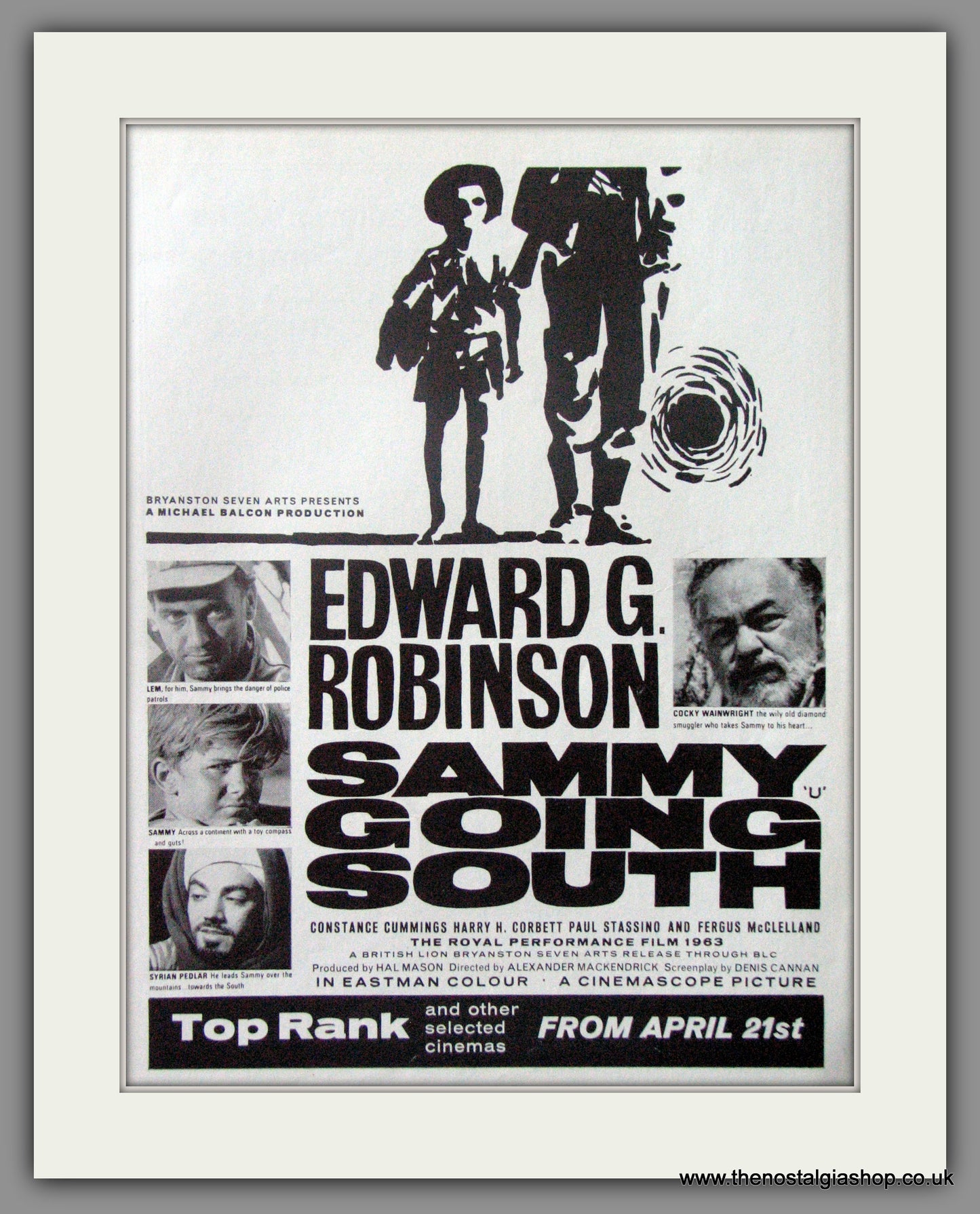 Sammy Going South. Original Advert 1963 (ref AD51788)