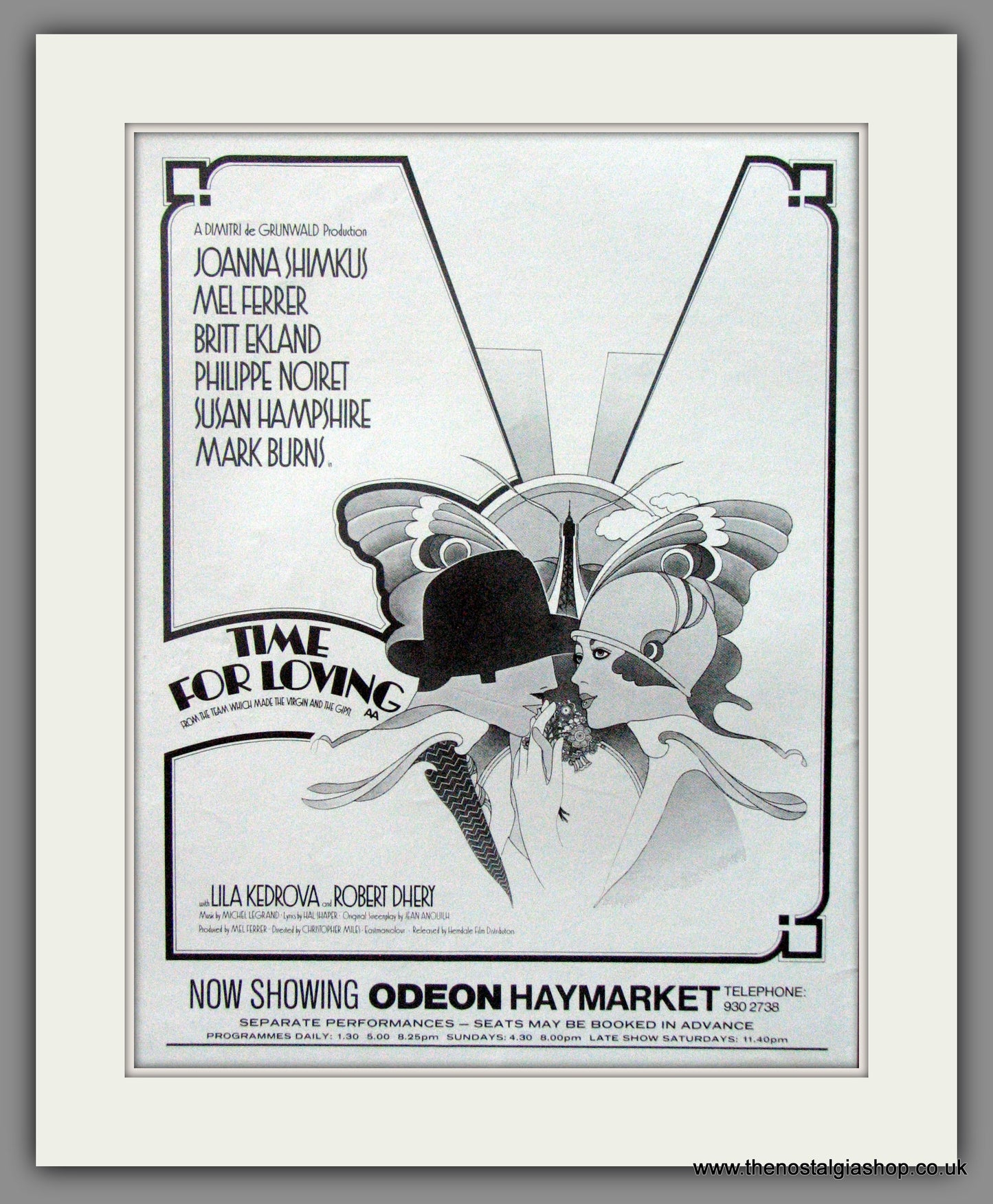 Time For Loving. Original Advert 1972 (ref AD51796)