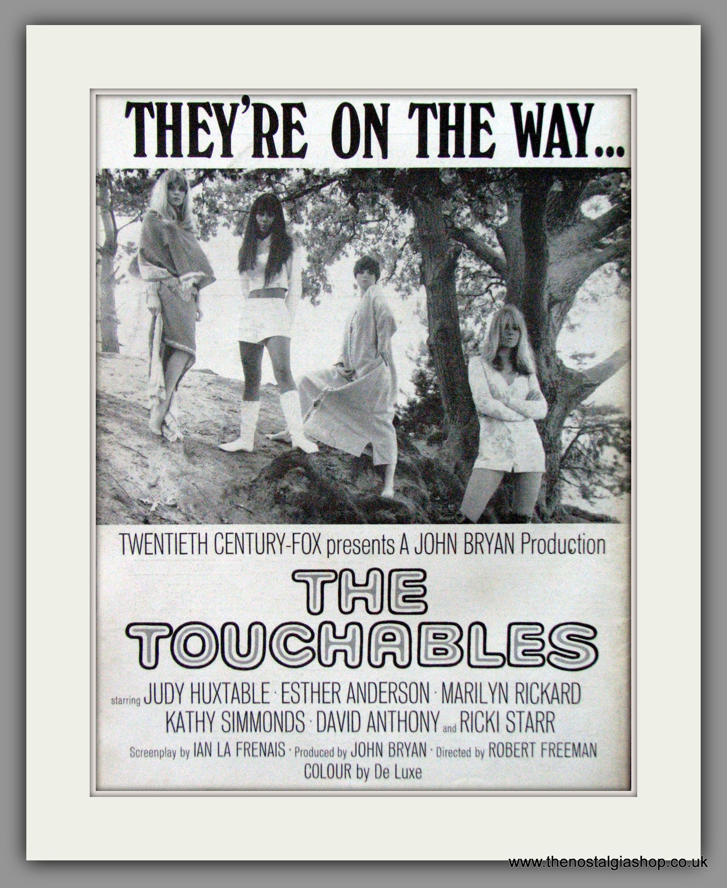 Touchables (The). Original Advert 1968 (ref AD51802)