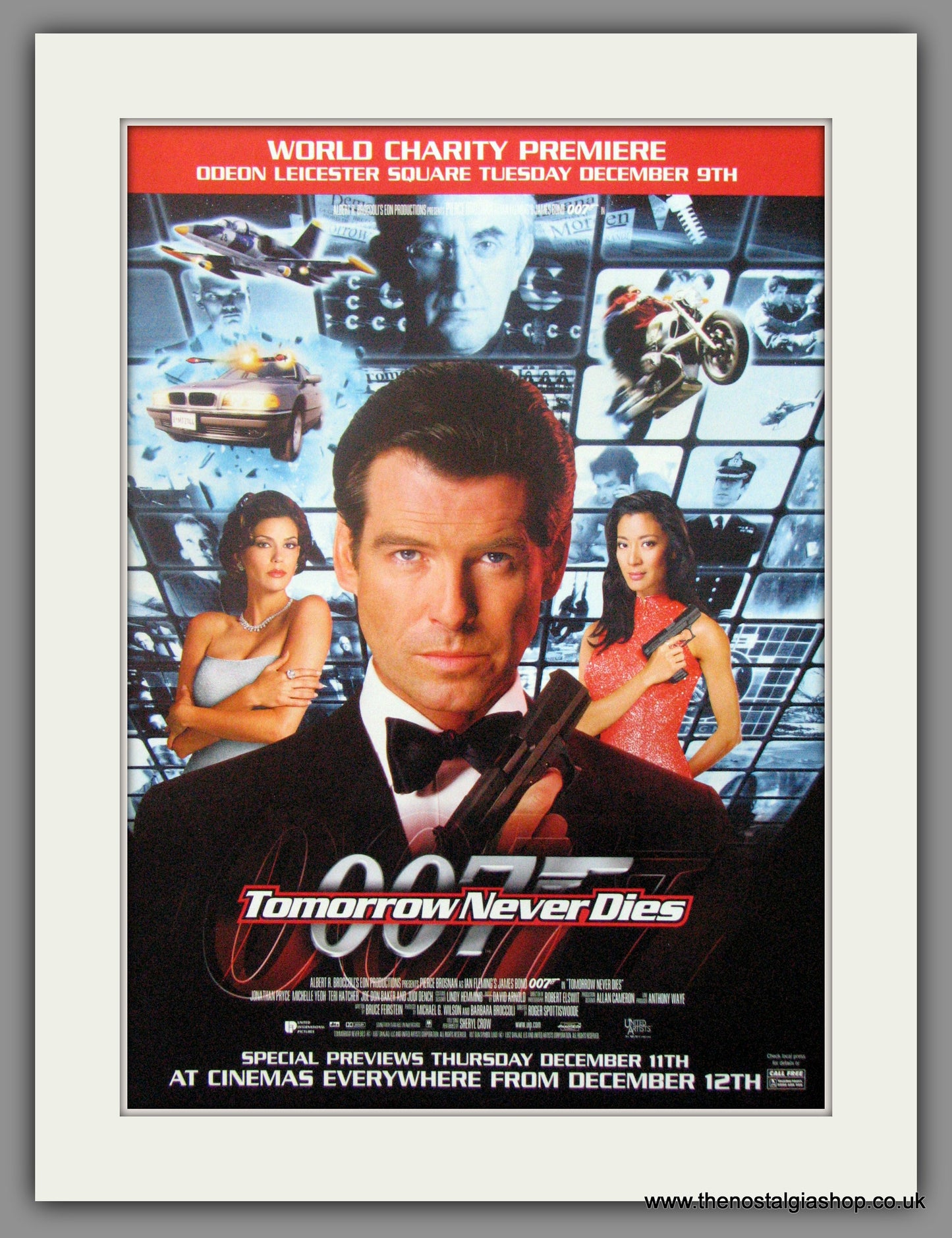 James Bond. Tomorrow Never Dies 007. Original Advert 1997 (ref AD51816)