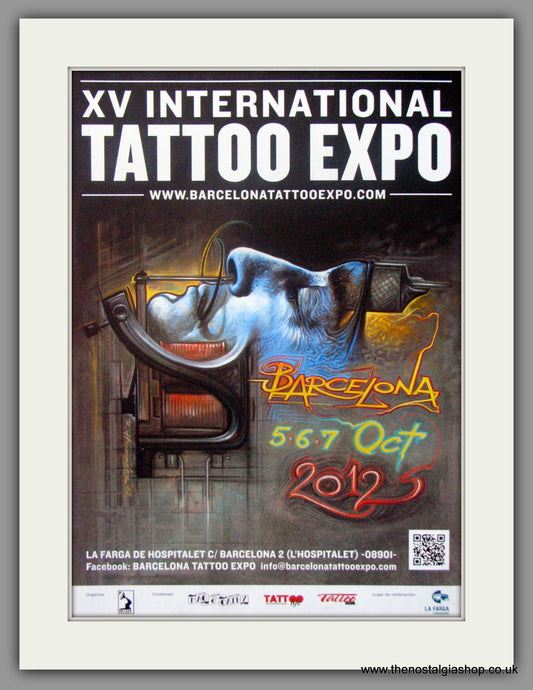 Tattoo Expo. Original Advert 2012 (ref AD51842)