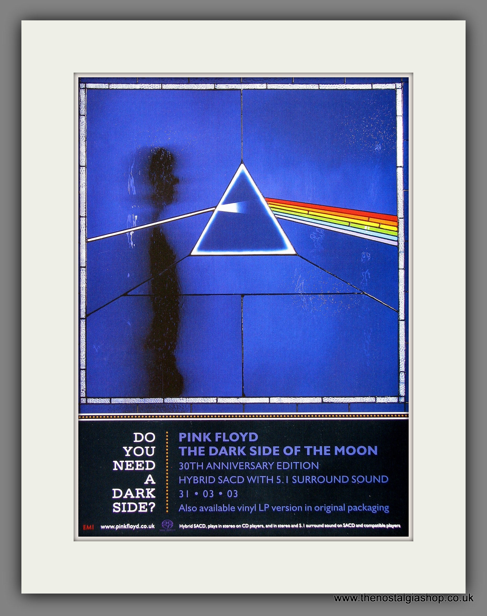 Pink Floyd. Dark Side Of The Moon 30th Anniv. Original Music