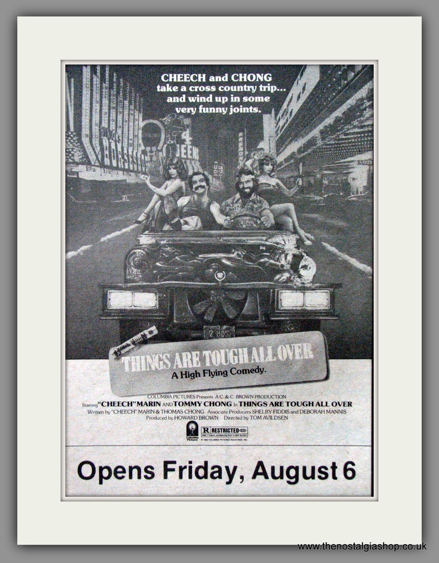 Things Are Tough All Over. Original Advert 1982 (ref AD51871)