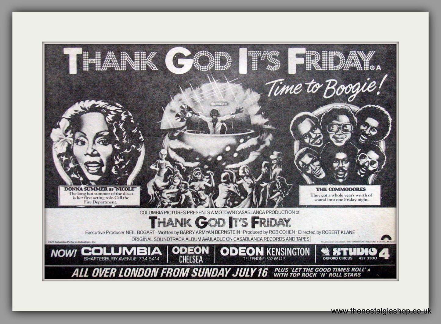 Thank God It's Friday. Original Advert 1978 (ref AD51875)