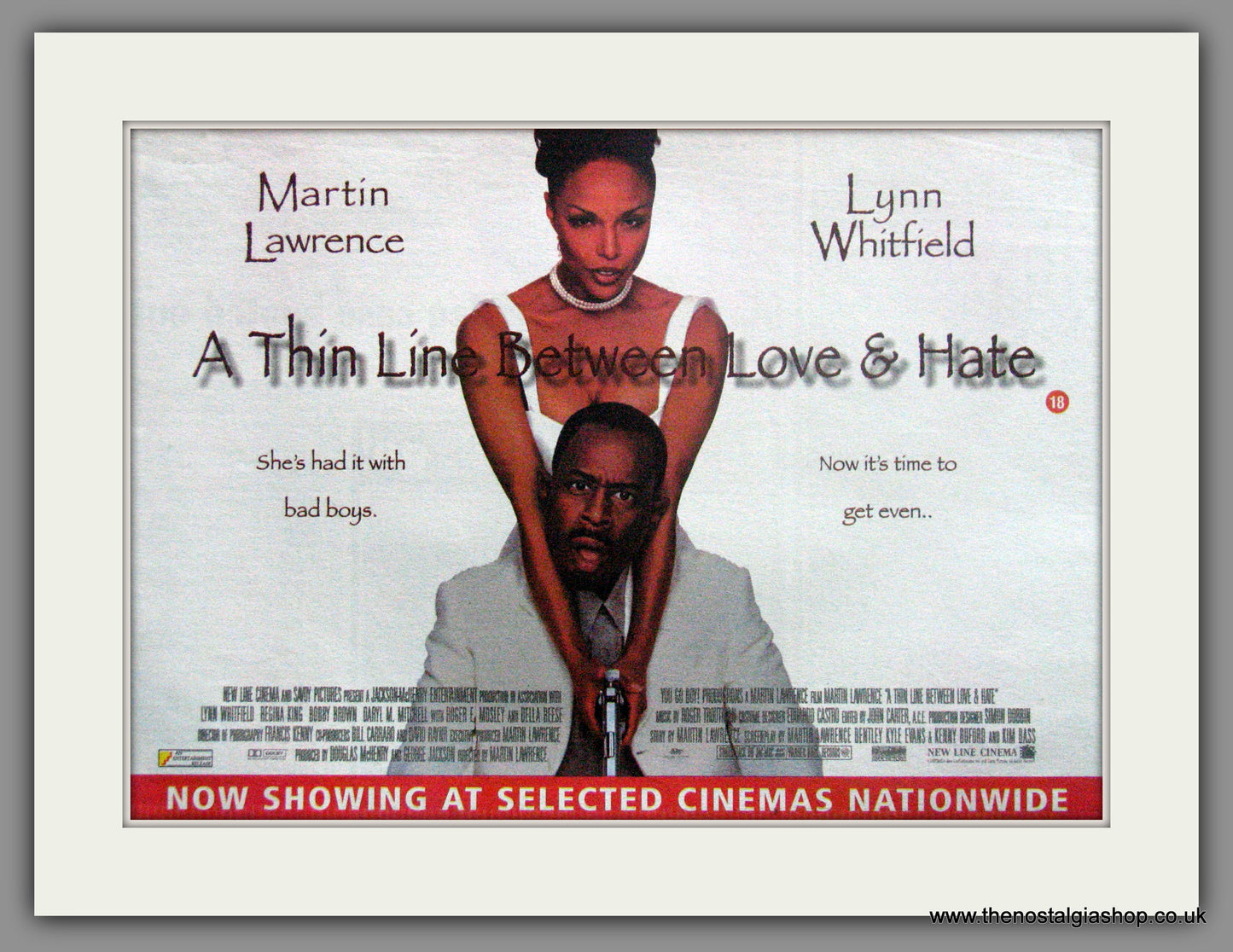 A Thin Line Between Love & Hate. Original Advert 1996 (ref AD51890)