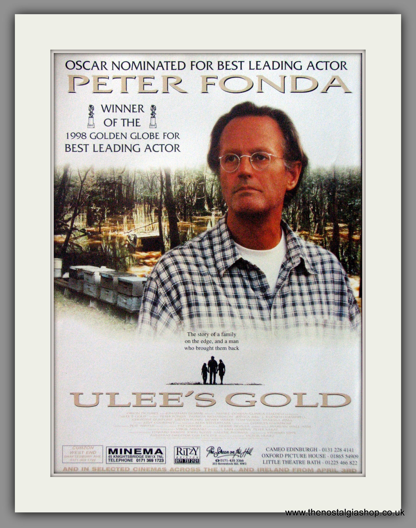 Ulee's Gold. Original Advert 1998 (ref AD51901)