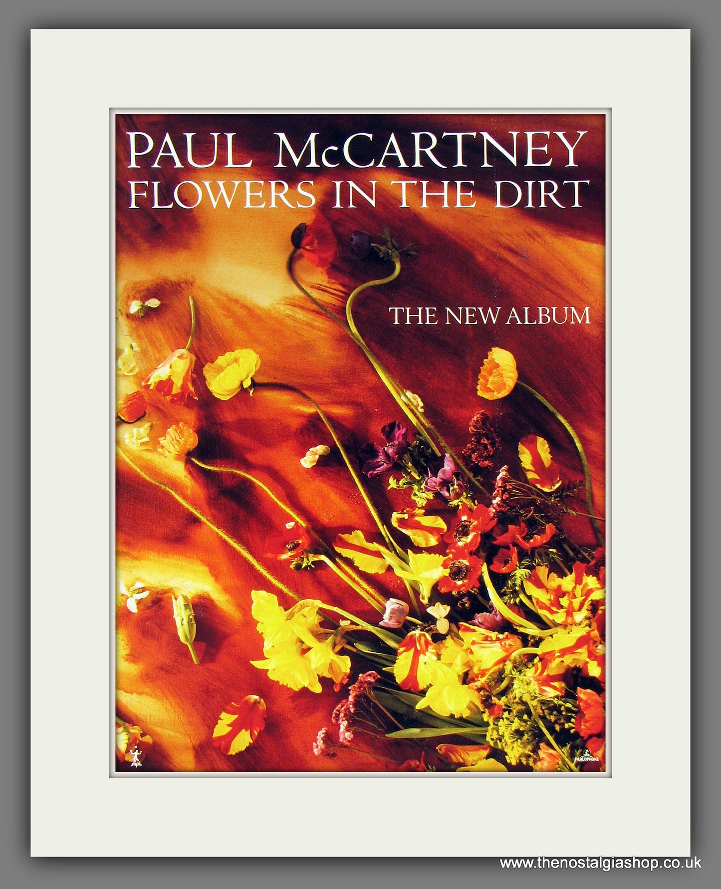 Paul McCartney Flowers In The Dirt. 1989 Original Advert (ref AD55820)