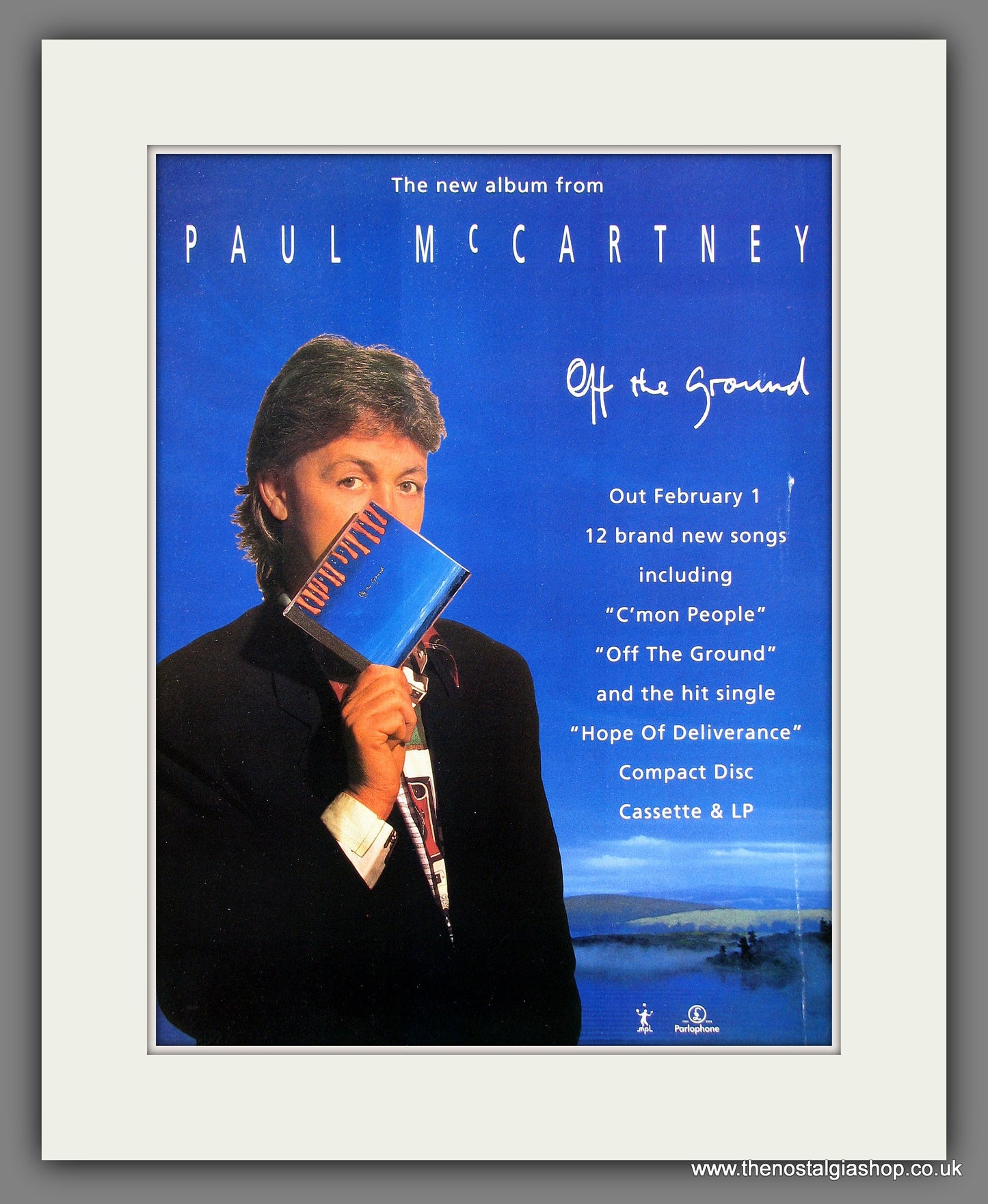 Paul McCartney Off The Ground. 1993 Original Advert (ref AD55823)