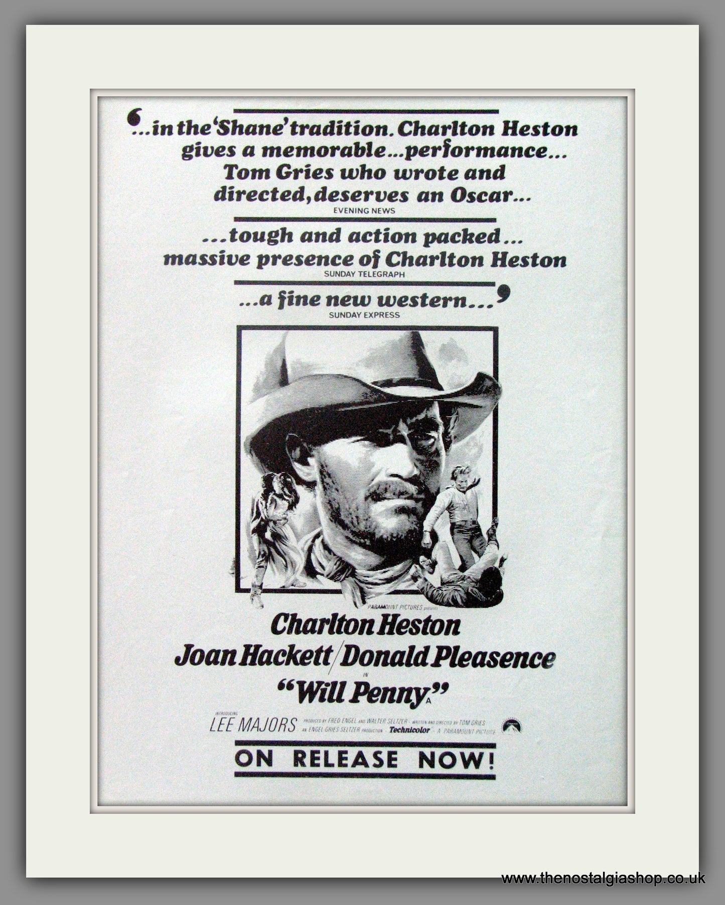 Will Penny. Original Advert 1968 (ref AD52117)