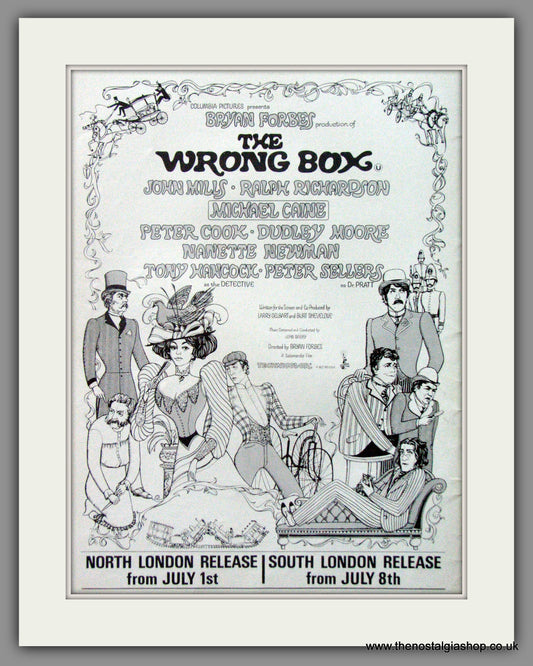 Wrong Box (The). Original Advert 1966  (ref AD52118)