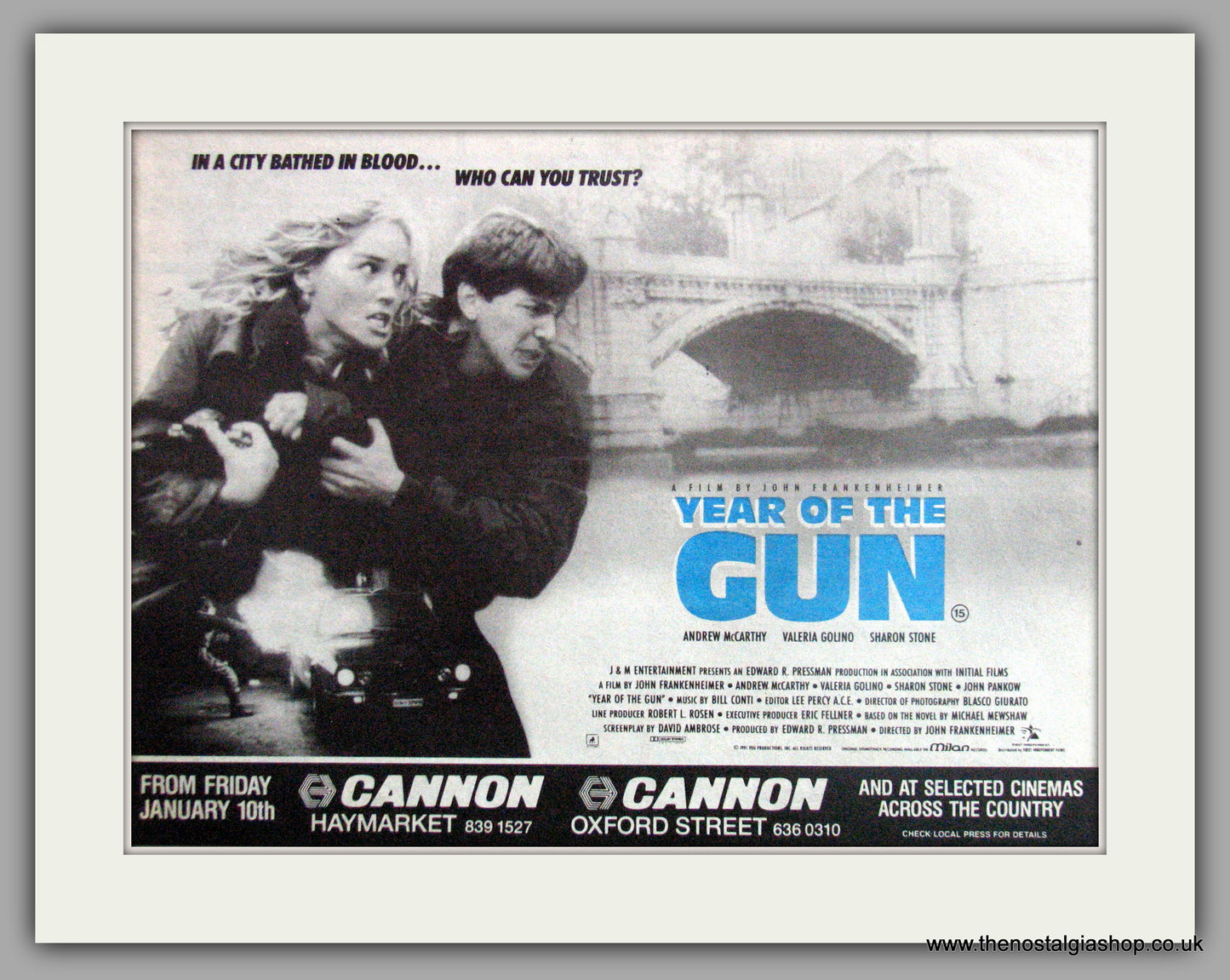 Year Of The Gun. Original Advert 1992 (ref AD52282)