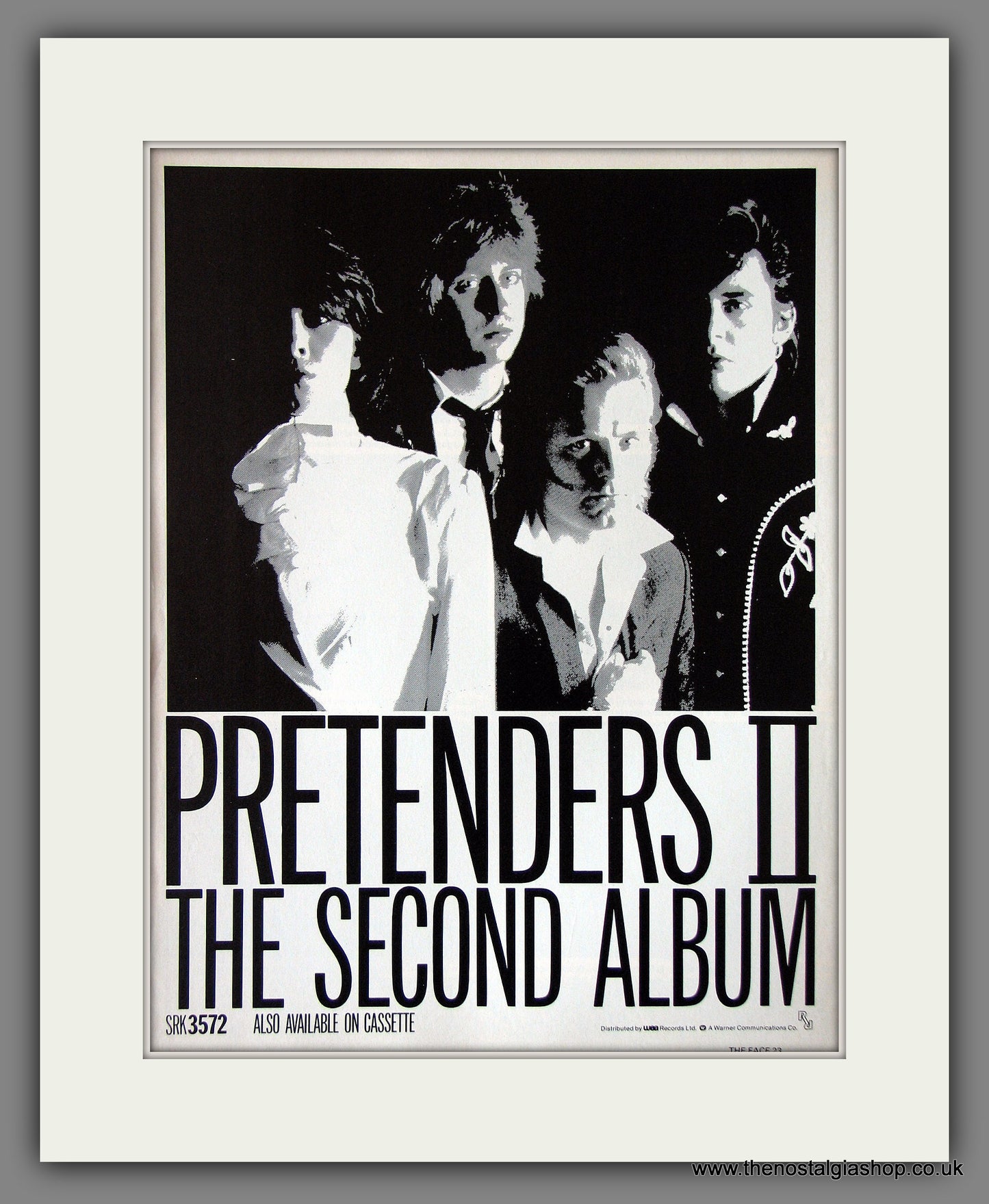 Pretenders. II. 1981 Original Advert (ref AD55864)