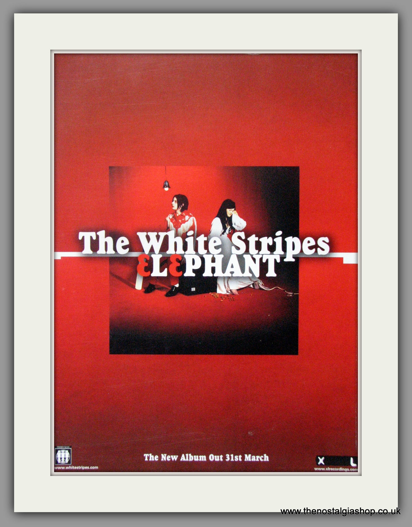 White Stripes. Elephant. 2003 Original Advert (ref AD51440)