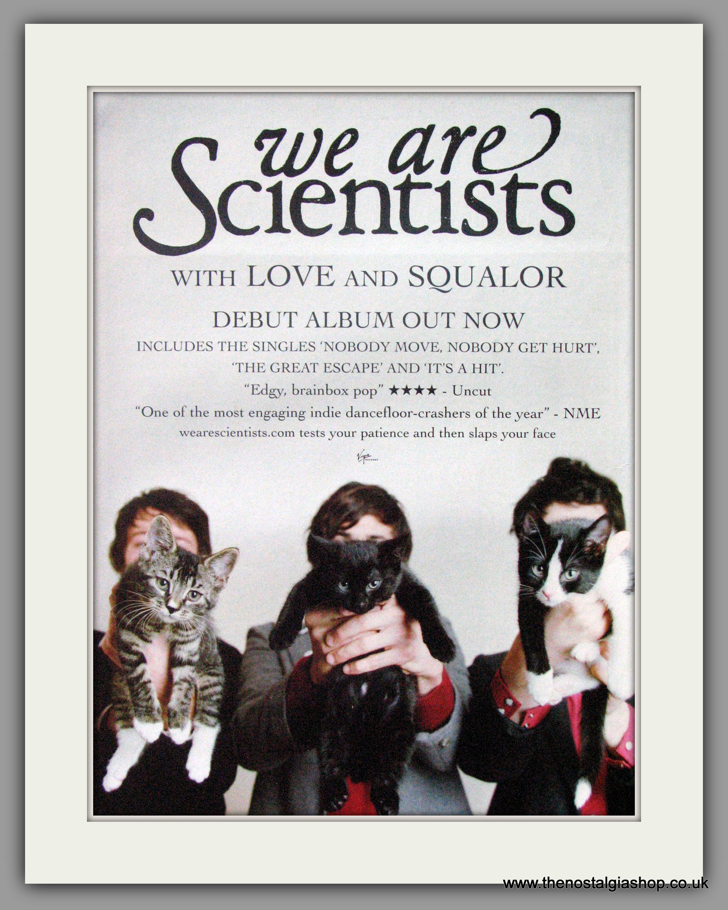 We Are Scientists  With Love and Squalor