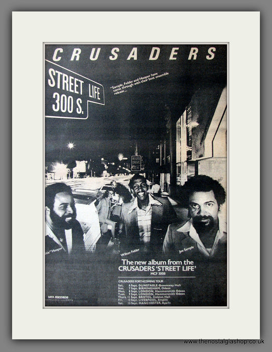 Crusaders Street Life. Original Advert 1979 (ref AD13560)