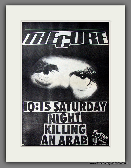 Cure (The) Killing An Arab. Original Advert 1979 (ref AD13649)