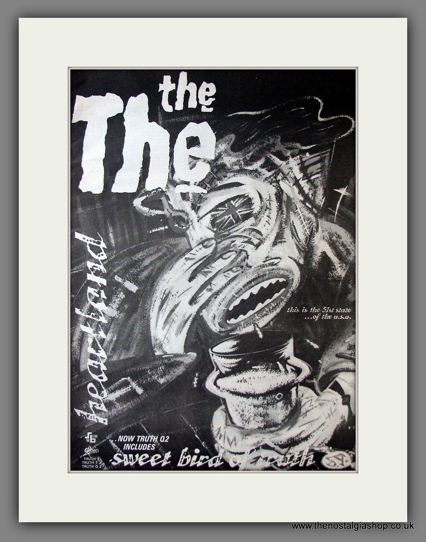 The The. Heartland. Original Advert 1986 (ref AD13701)