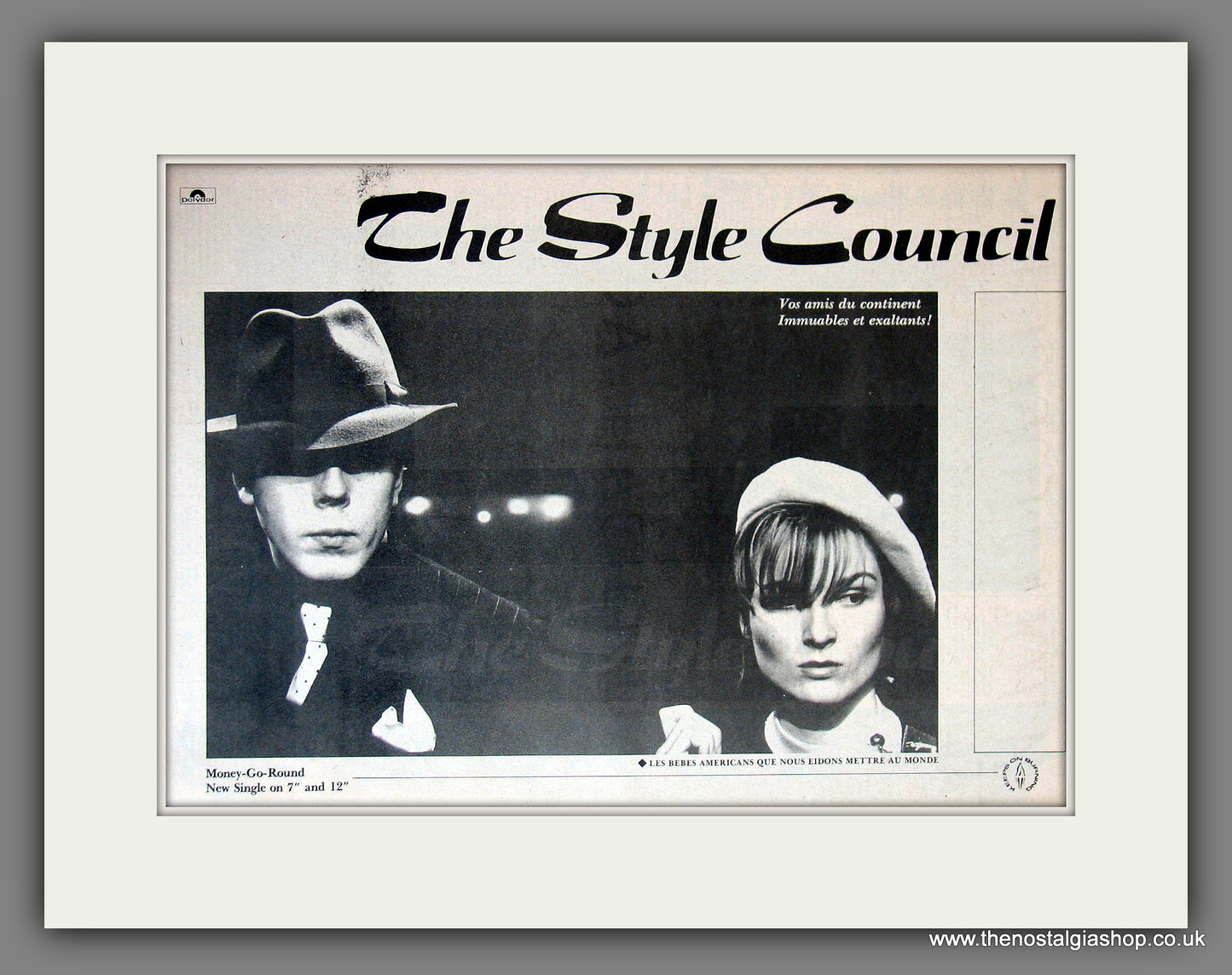 Style Council (The) Money Go Round. Original Advert 1983 (ref AD13756)