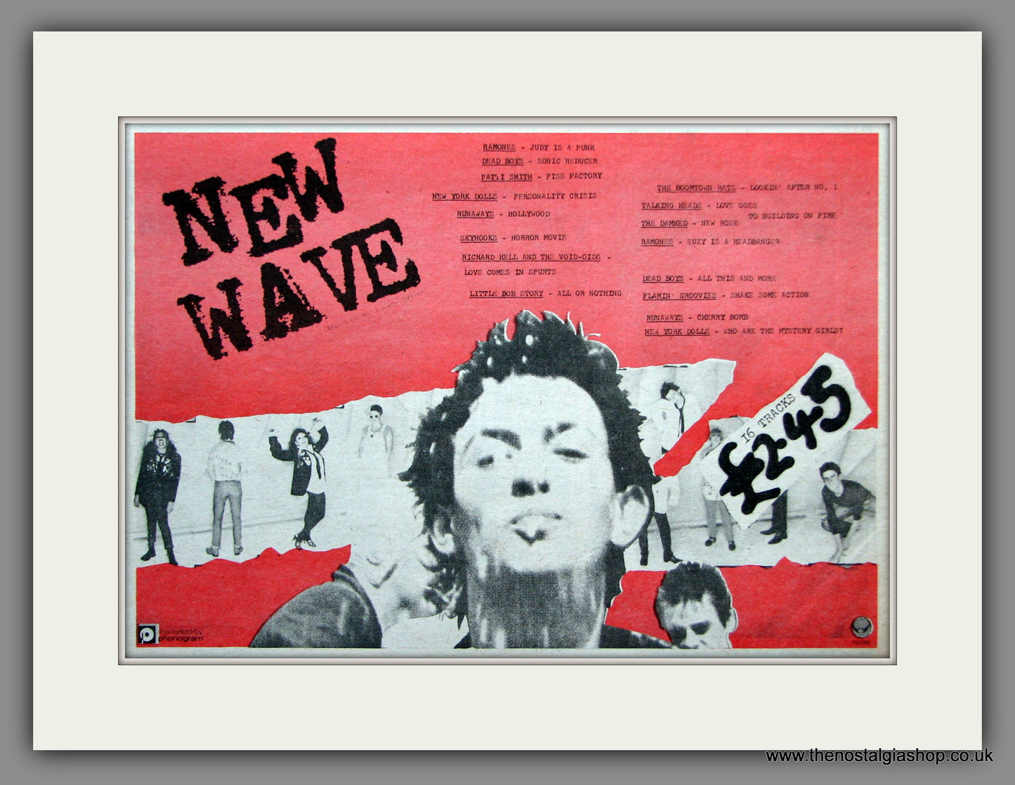 New Wave Music. 1977 Original Advert (ref AD51299)